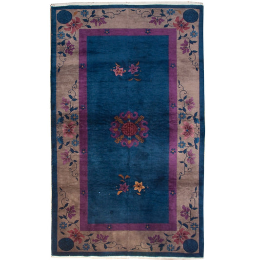 Chinese Art Deco Rug For Sale