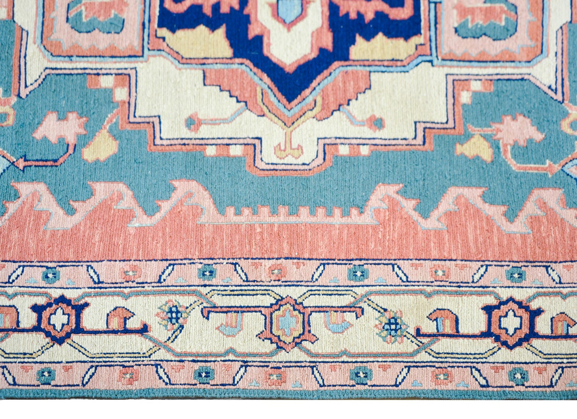 Vintage Indian Serapi-Style Rug For Sale