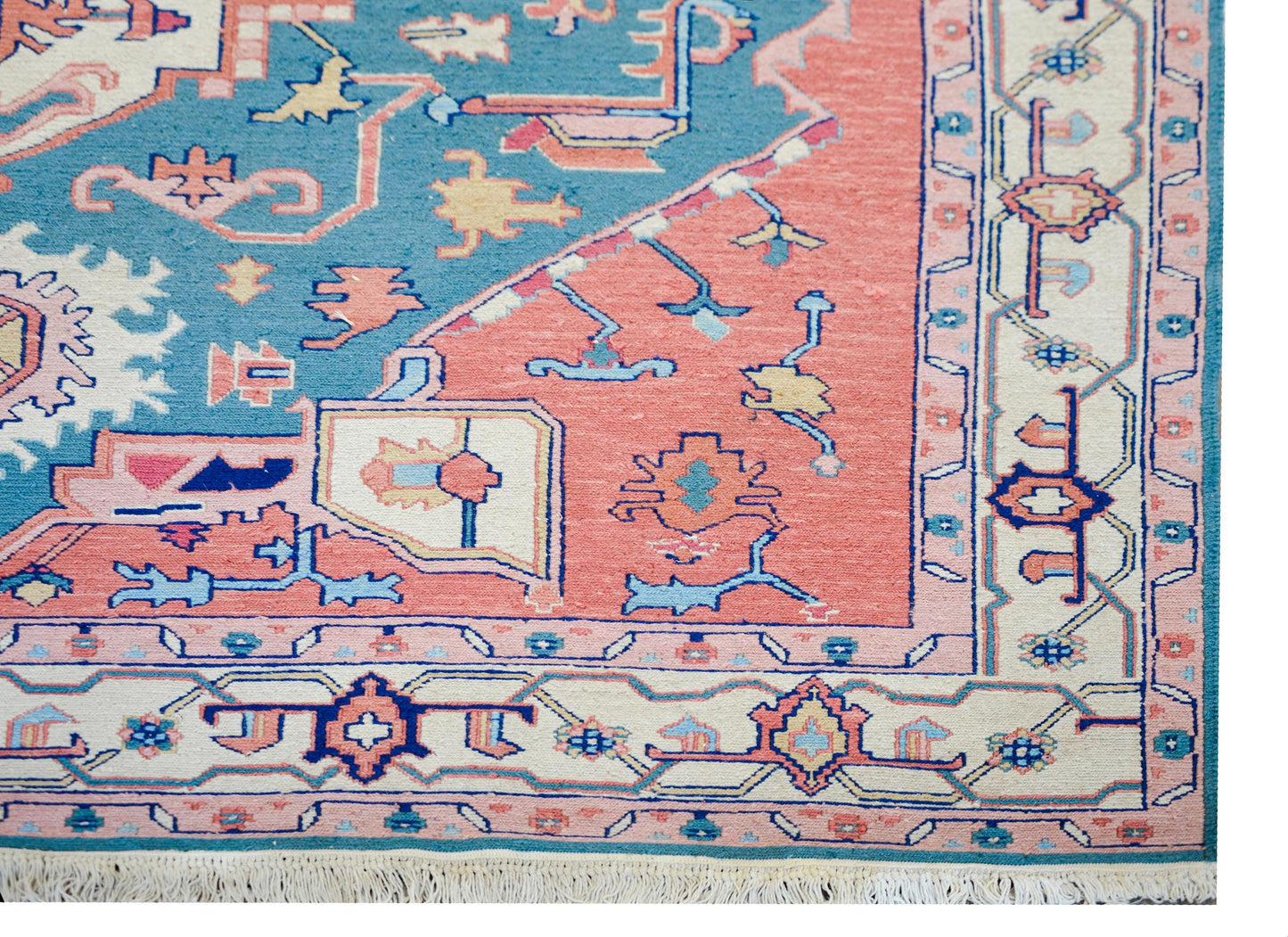 Vintage Indian Serapi-Style Rug For Sale