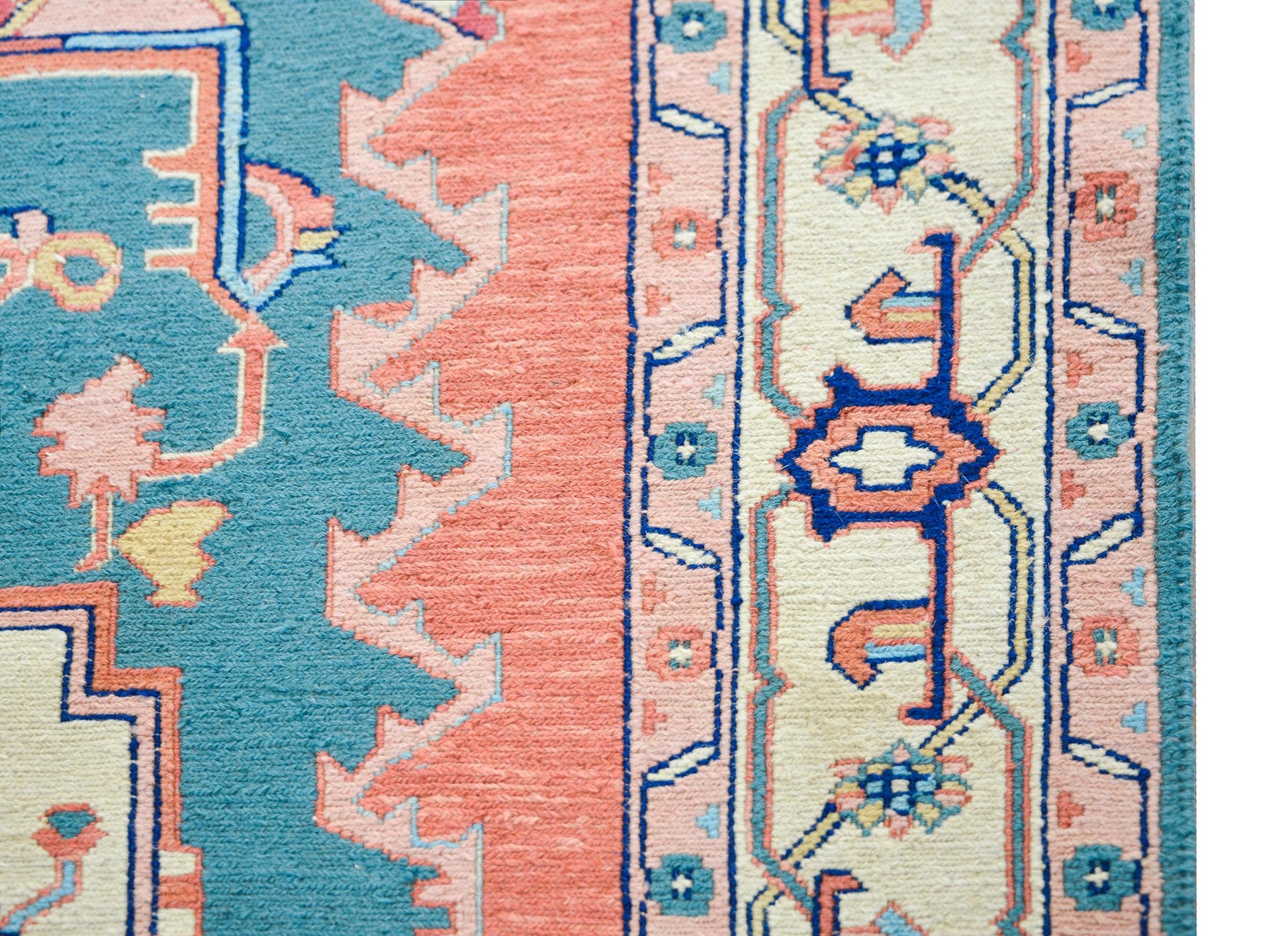 Vintage Indian Serapi-Style Rug For Sale