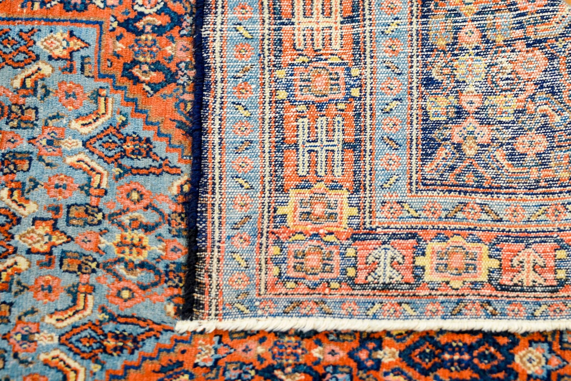 Beautiful Early 20th Century Seneh Rug For Sale
