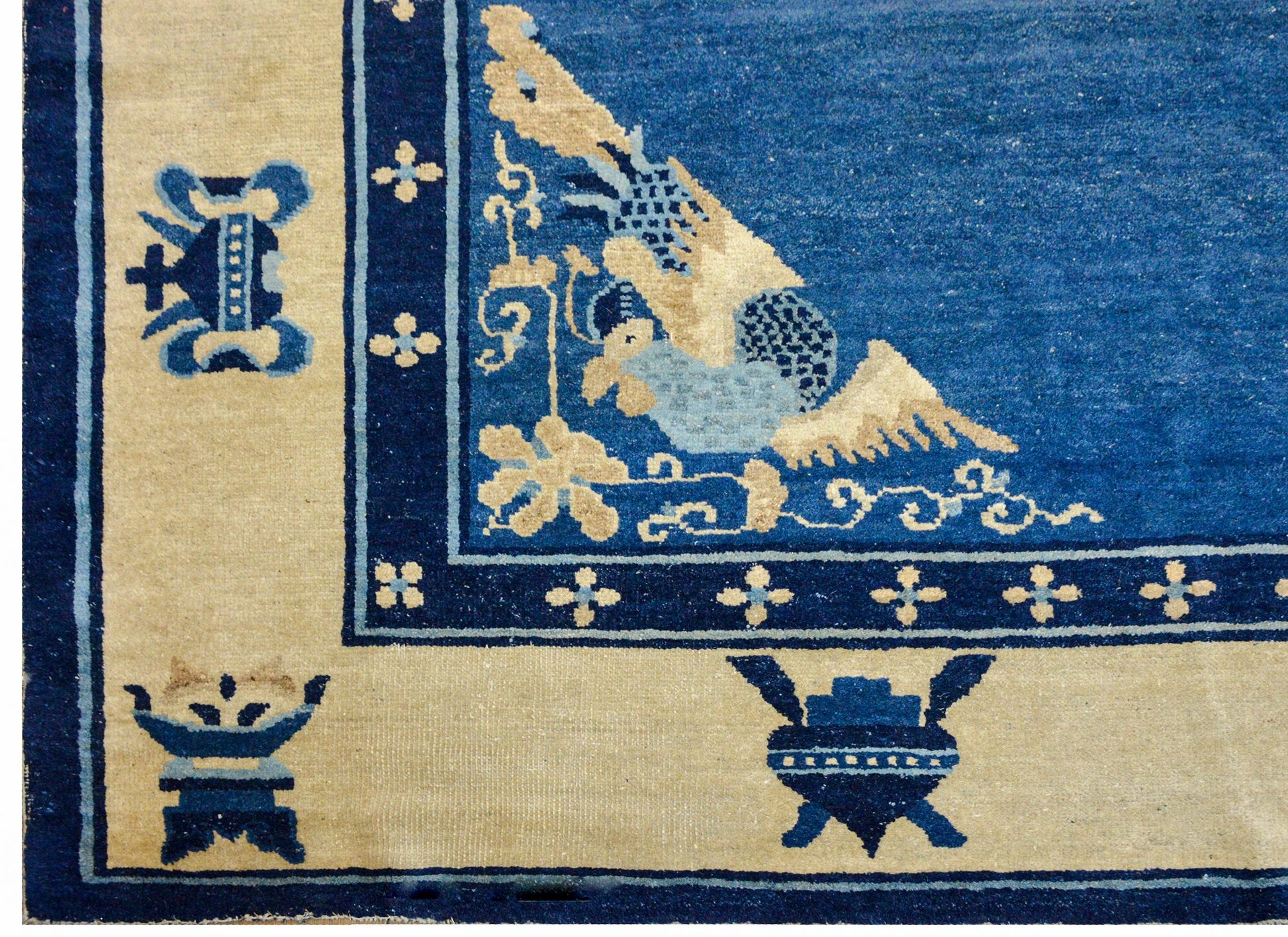 Oustanding Late 19th Century Chinese Peking Rug For Sale
