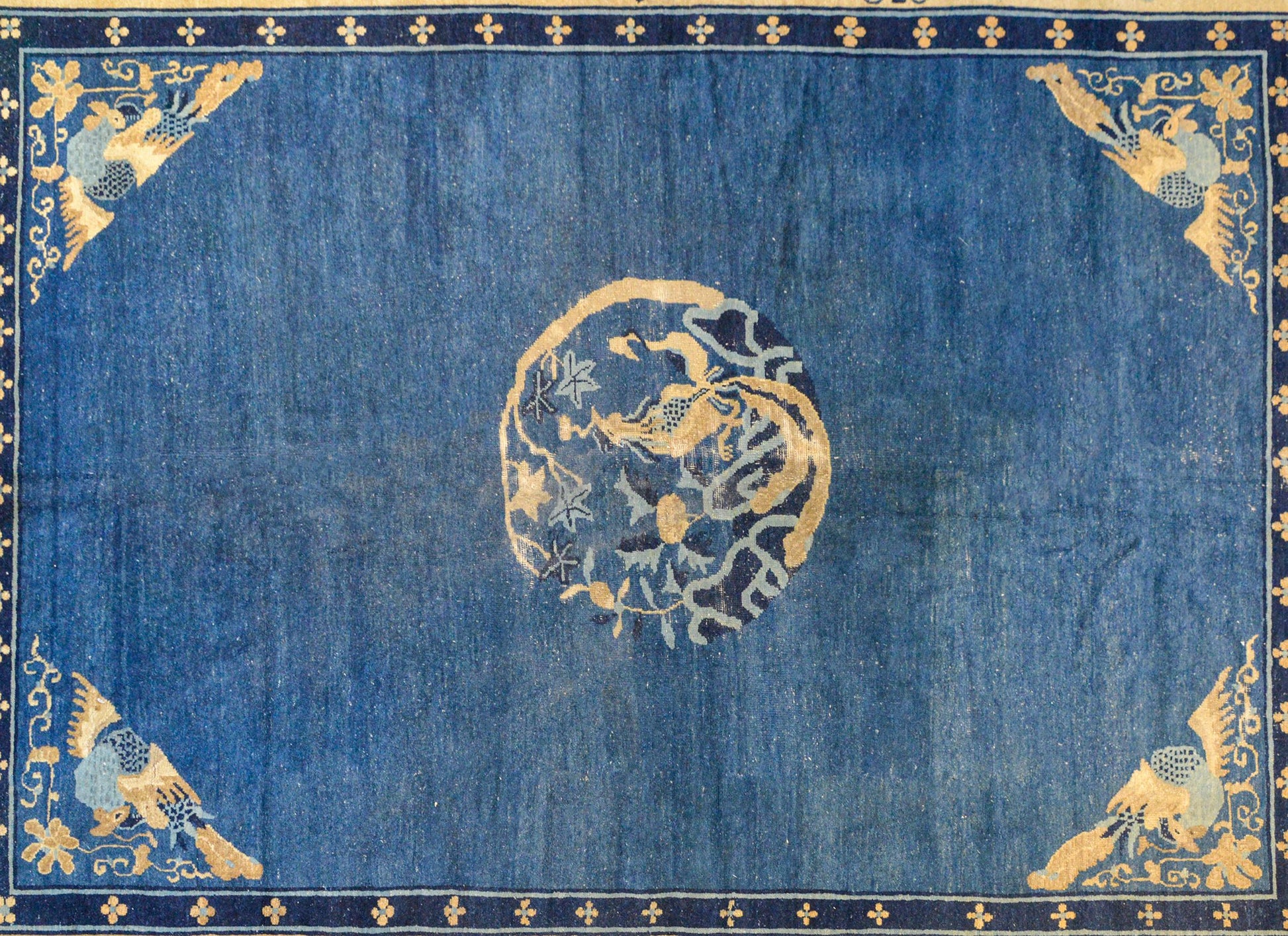 Oustanding Late 19th Century Chinese Peking Rug For Sale
