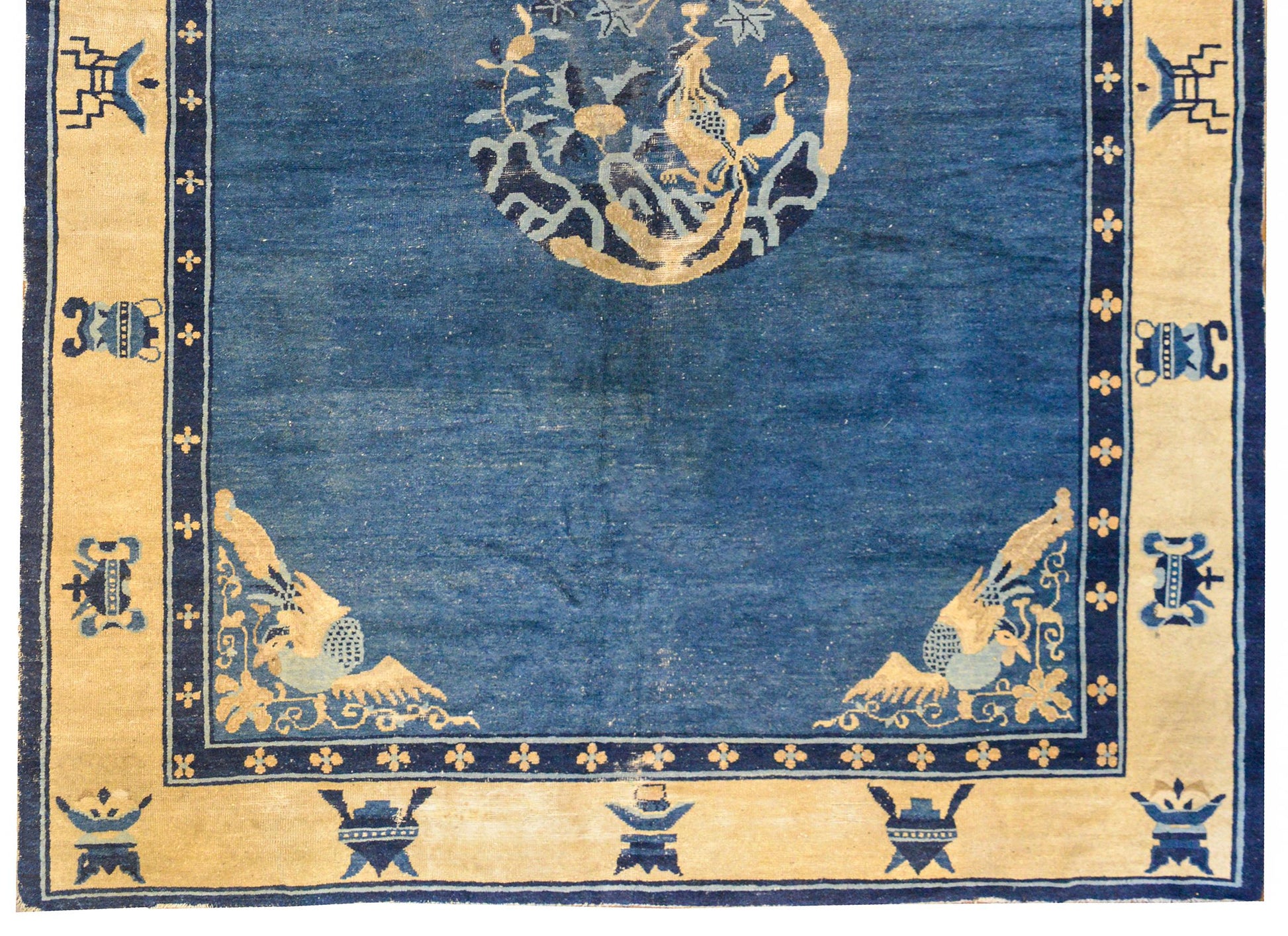 Oustanding Late 19th Century Chinese Peking Rug For Sale