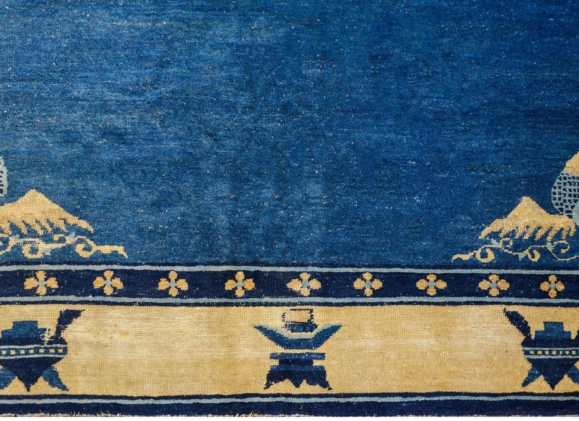 Oustanding Late 19th Century Chinese Peking Rug For Sale