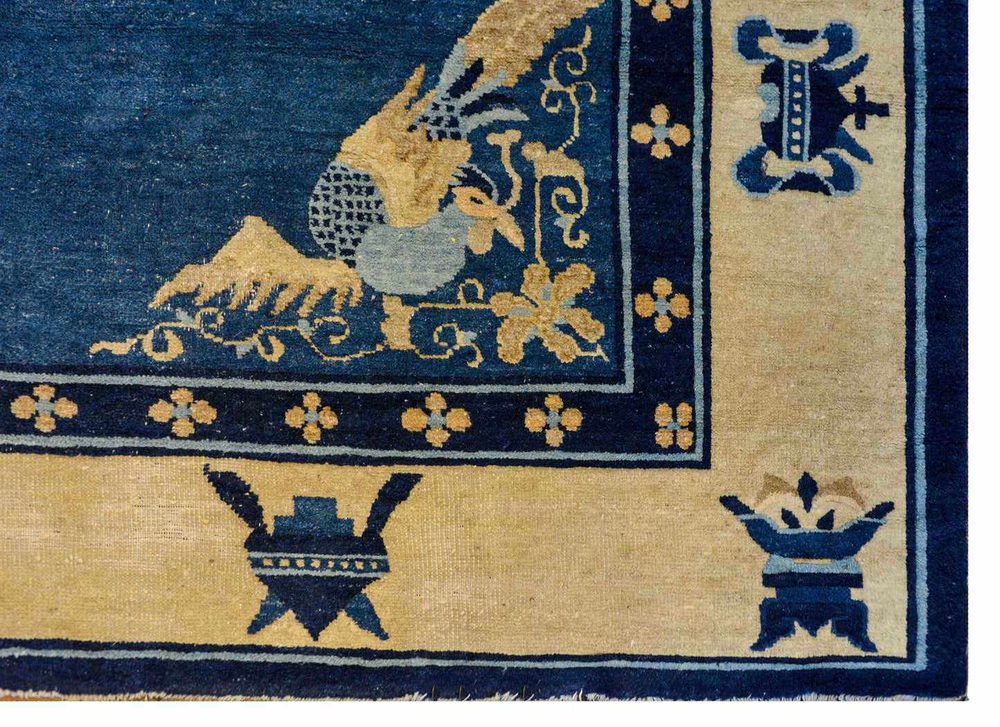 Oustanding Late 19th Century Chinese Peking Rug For Sale