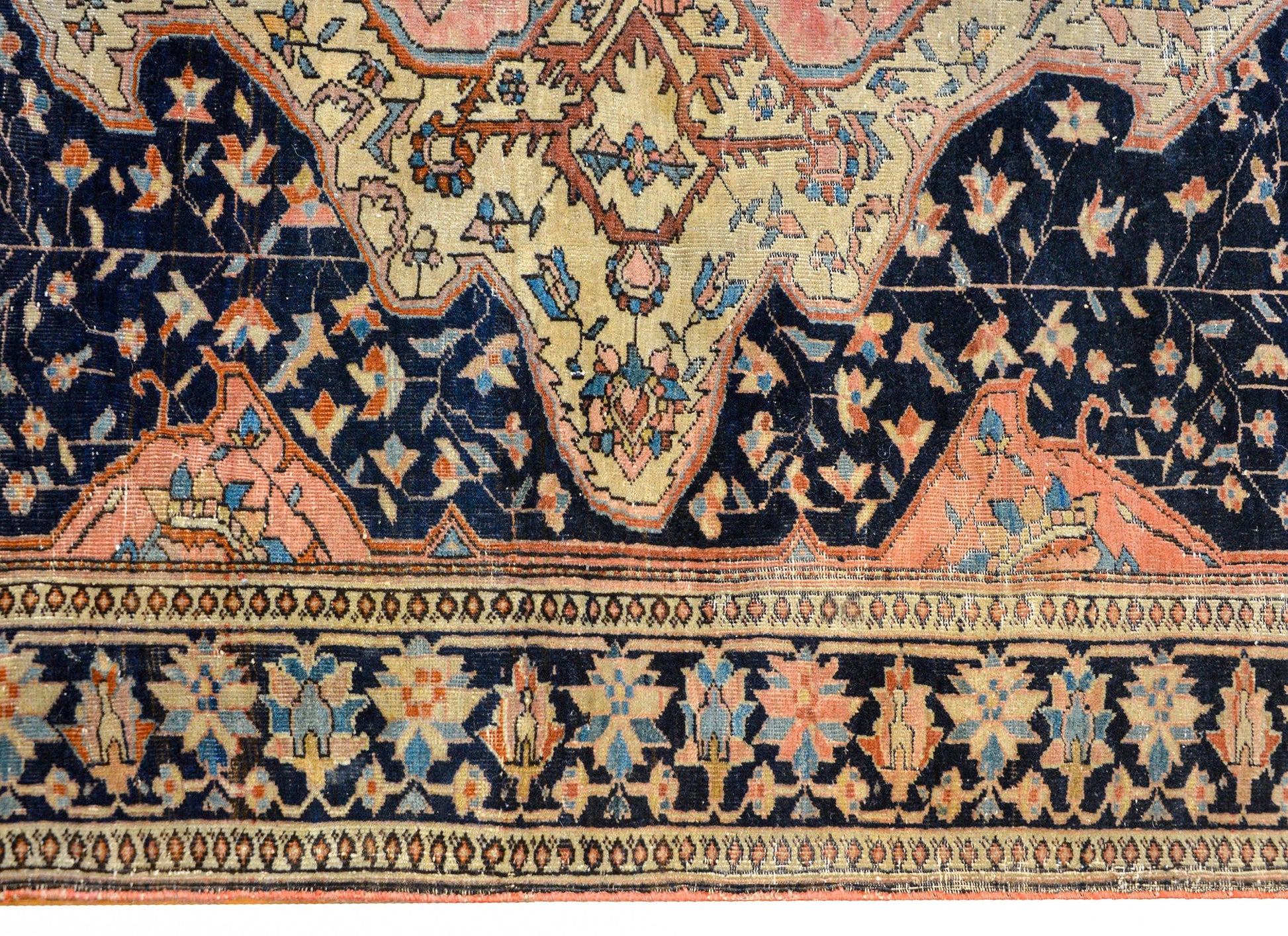 Beautiful Early 20th Century Sarouk Farahan Rug For Sale