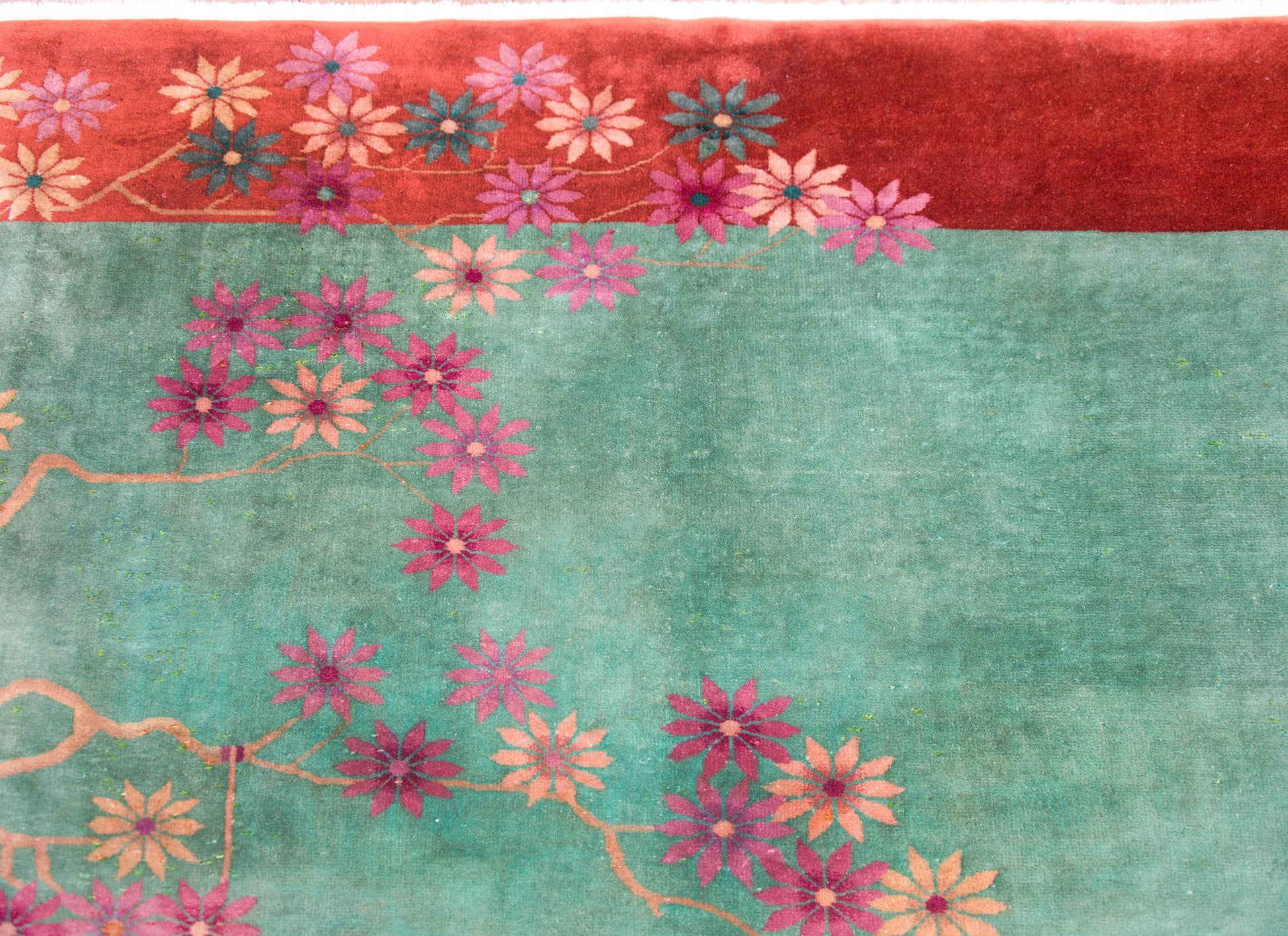 Early 20th Century Chinese Art Deco Rug For Sale