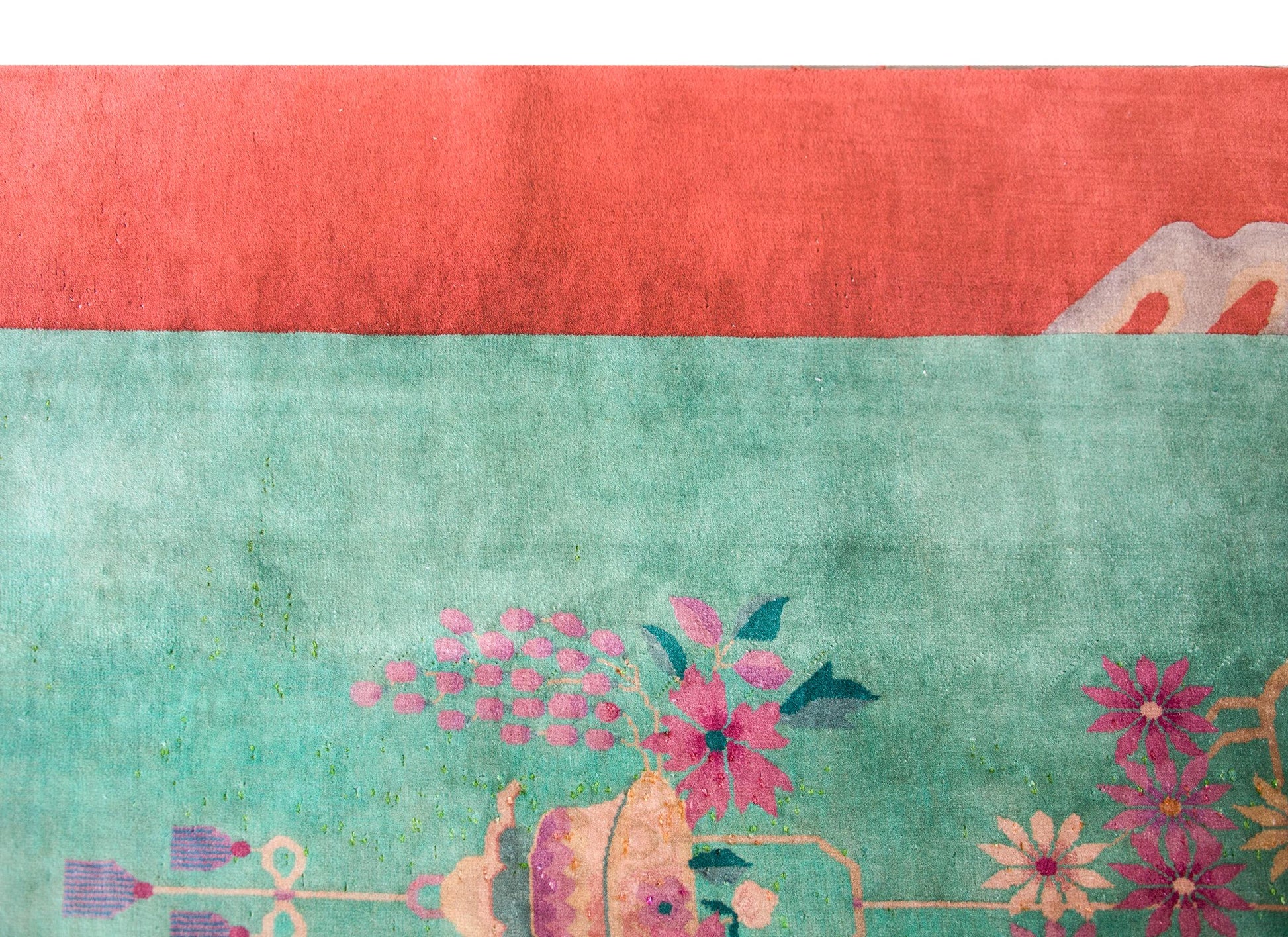 Early 20th Century Chinese Art Deco Rug For Sale