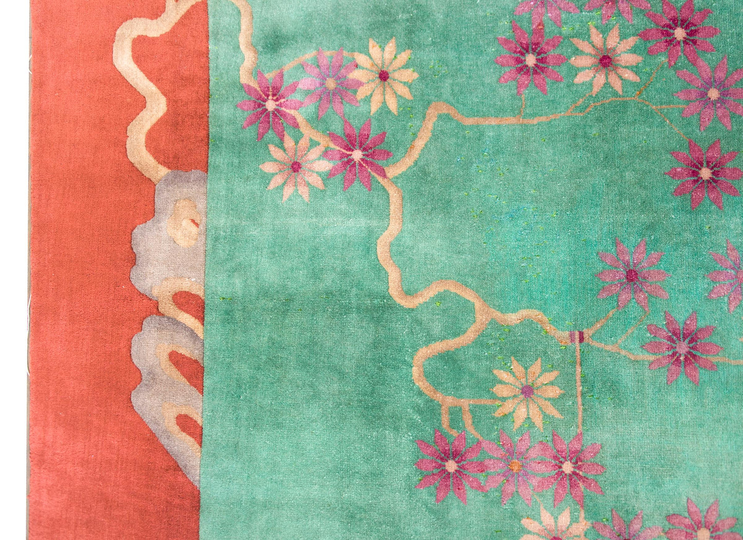 Early 20th Century Chinese Art Deco Rug For Sale