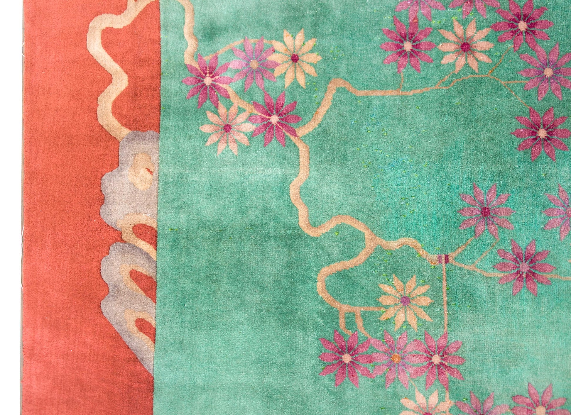 Early 20th Century Chinese Art Deco Rug For Sale