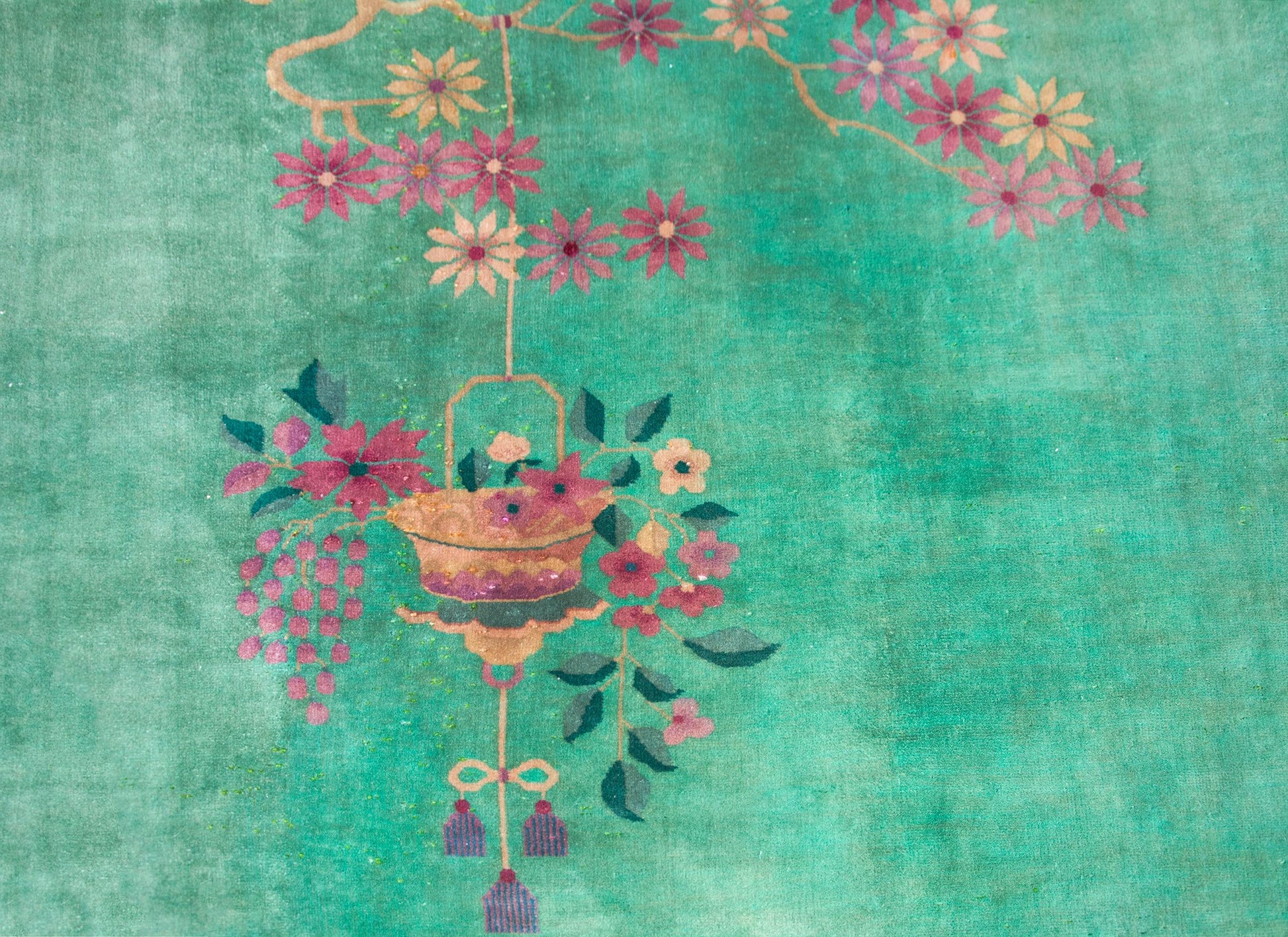 Early 20th Century Chinese Art Deco Rug For Sale