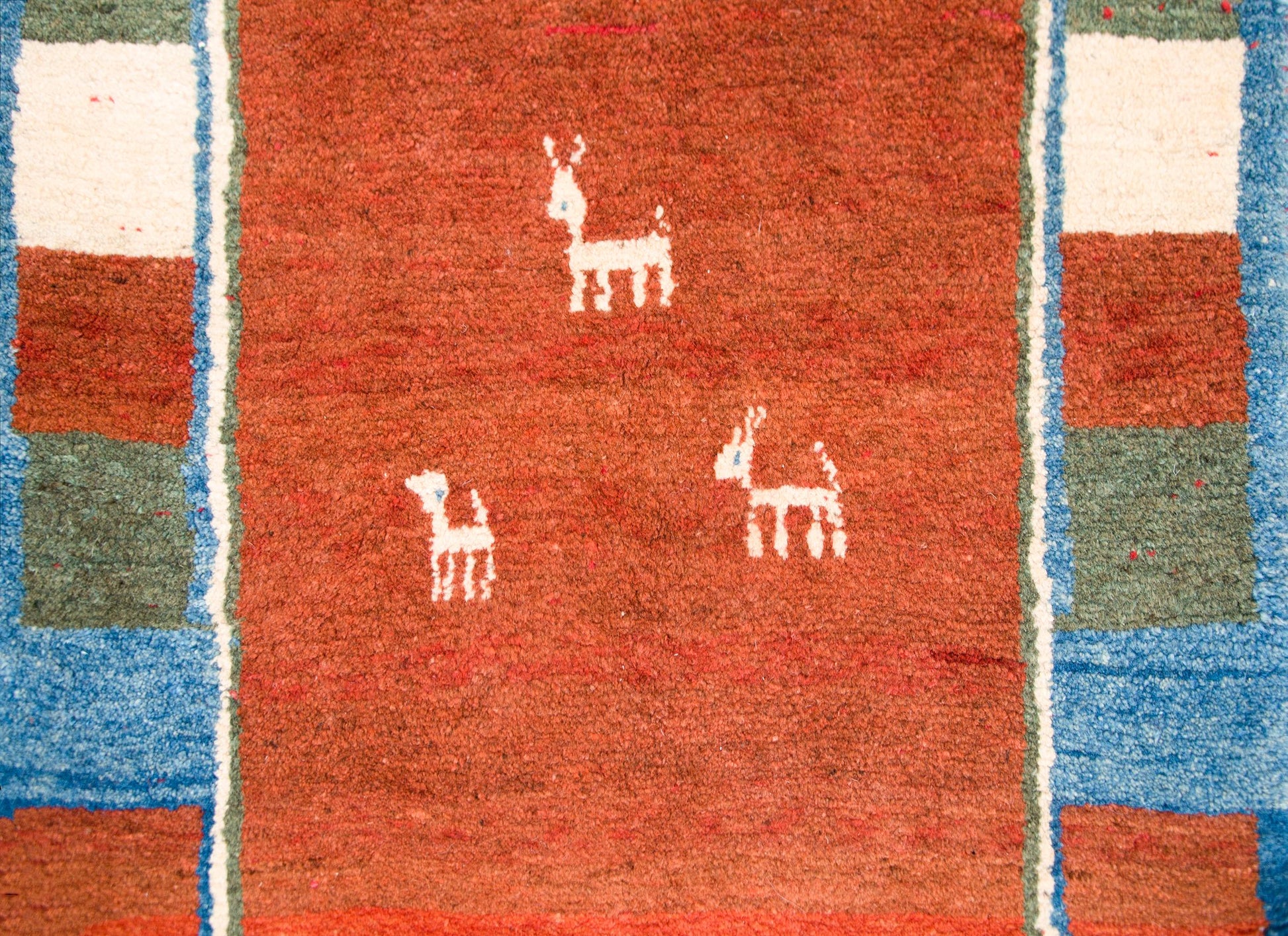 Vintage Persian Gabbeh Rug For Sale