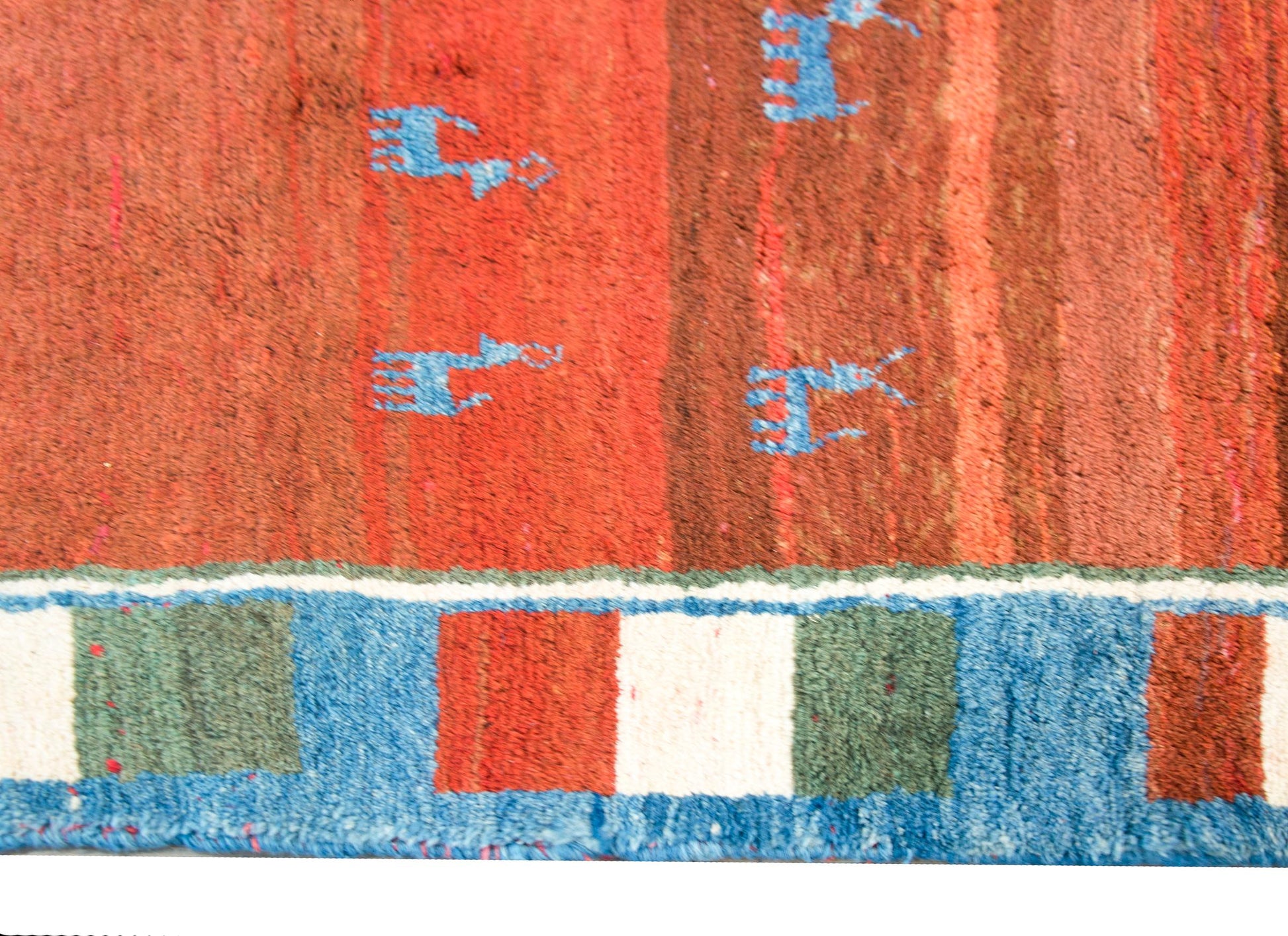 Vintage Persian Gabbeh Rug For Sale