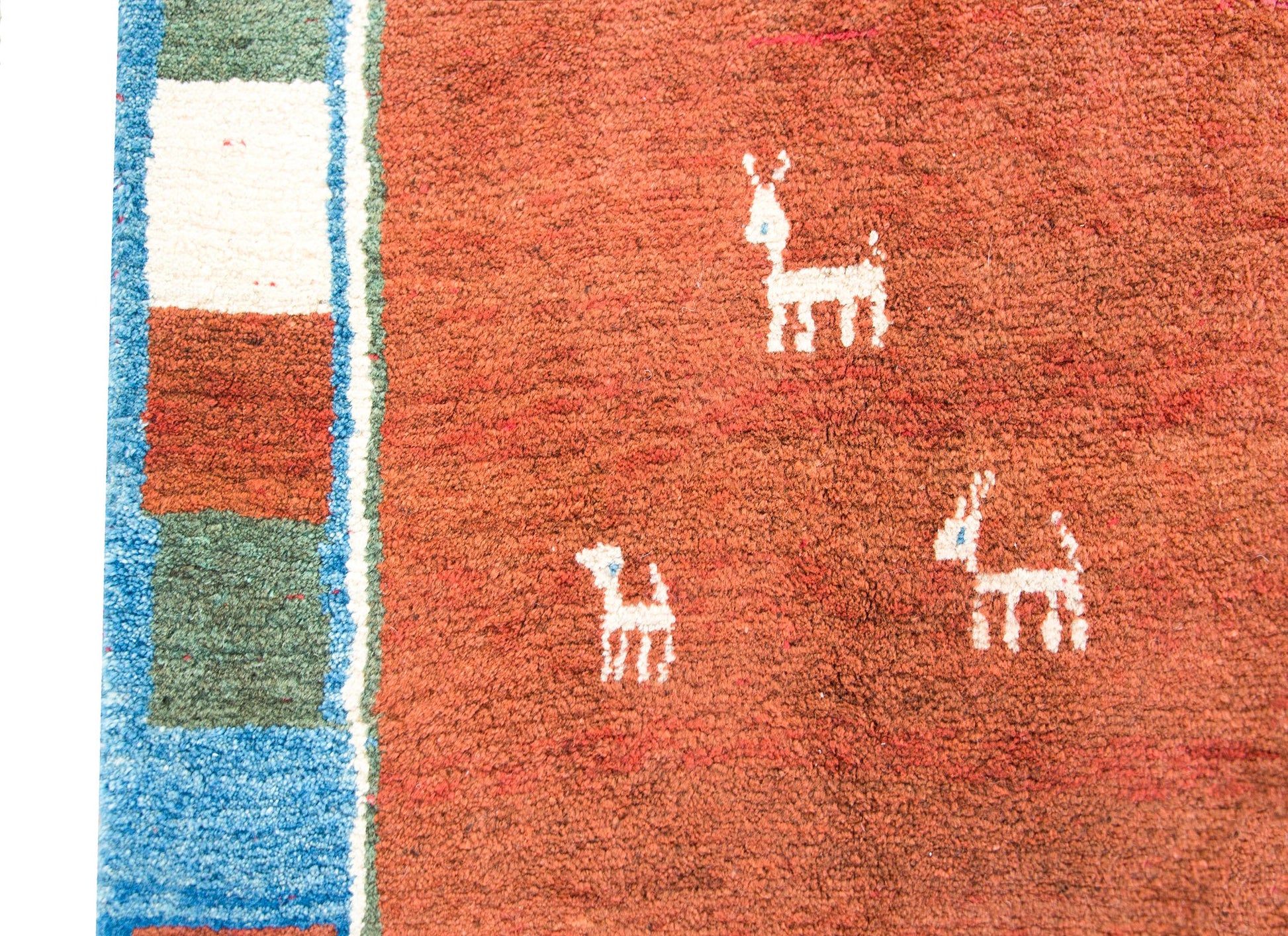 Vintage Persian Gabbeh Rug For Sale