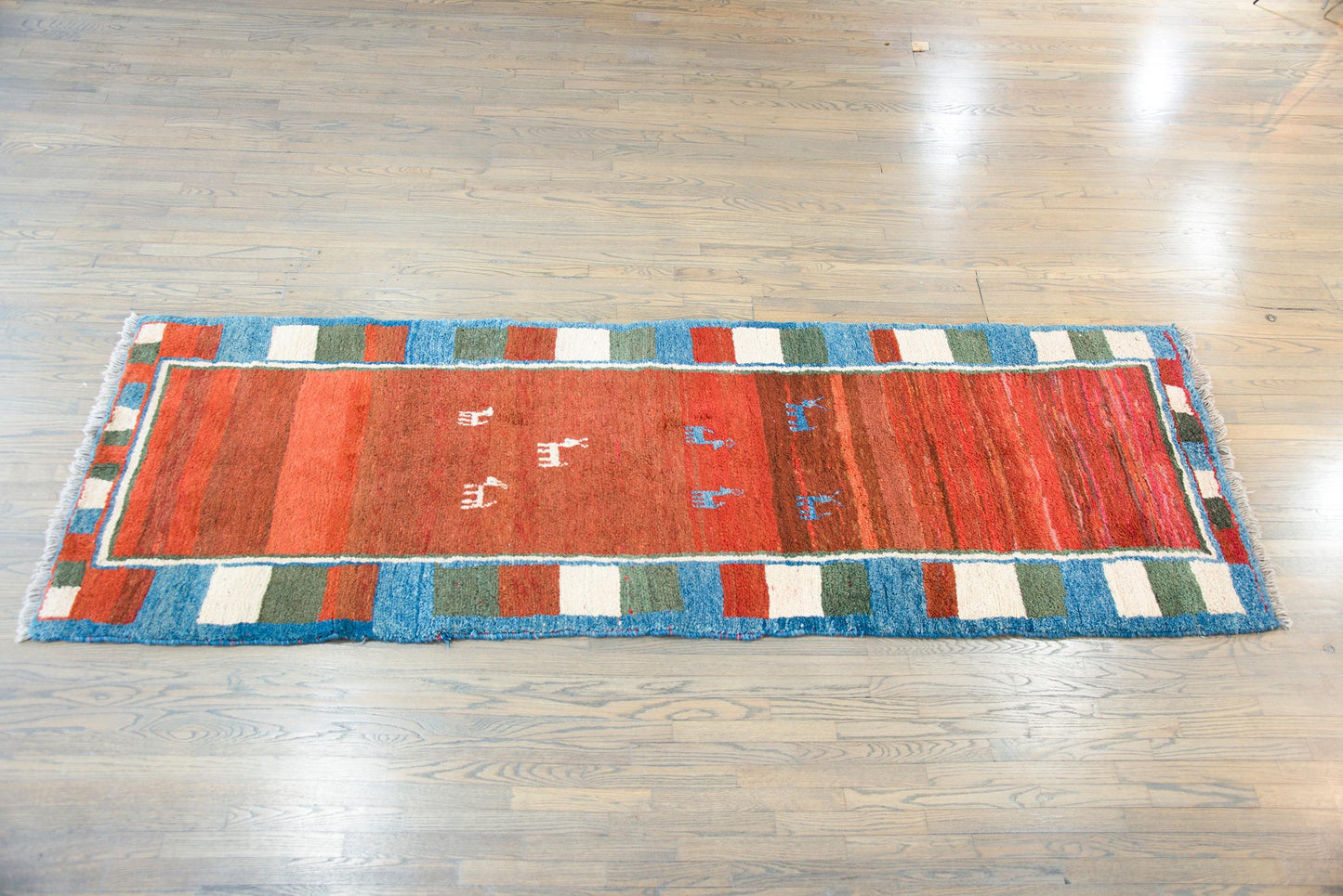 Vintage Persian Gabbeh Rug For Sale