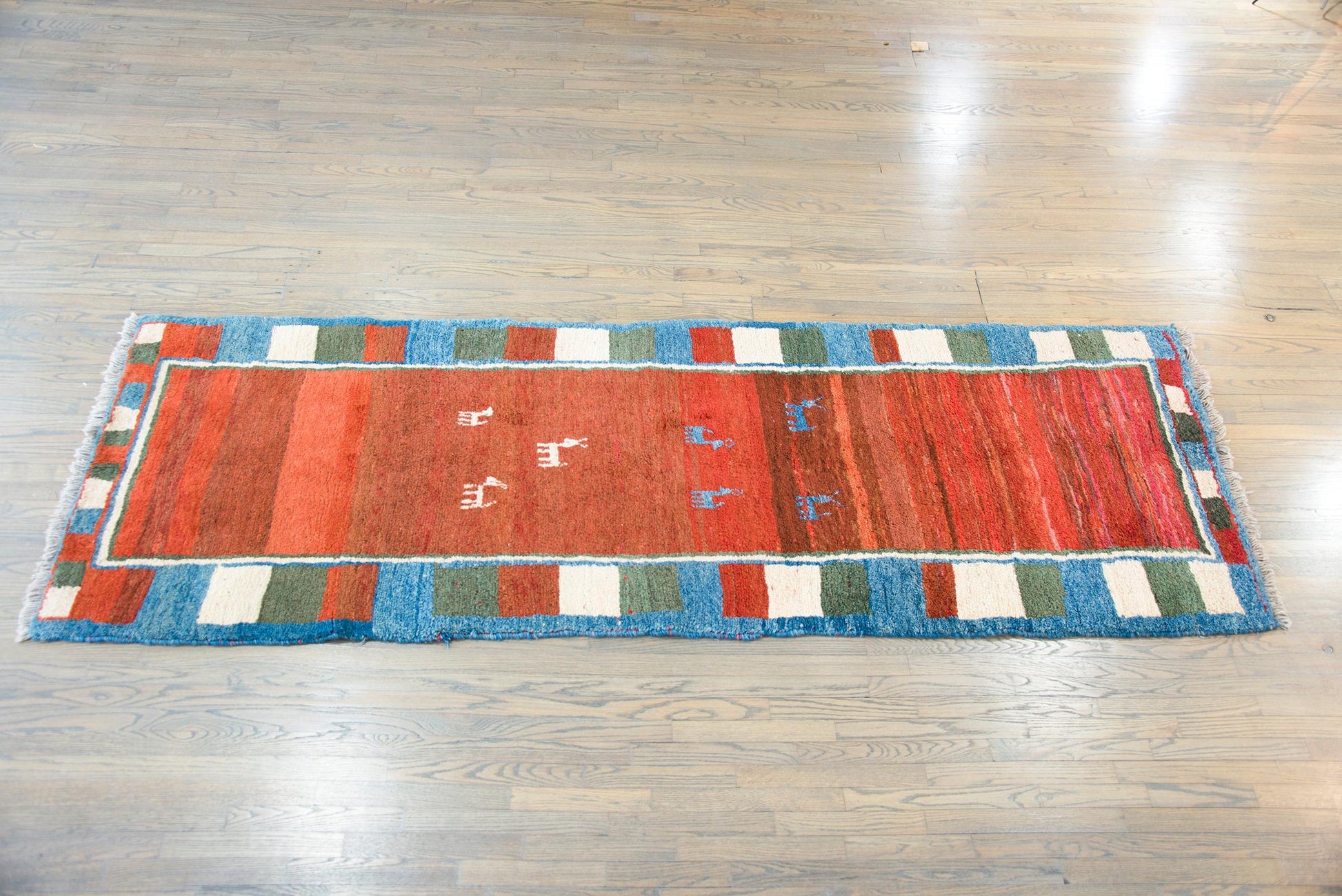 Vintage Persian Gabbeh Rug For Sale