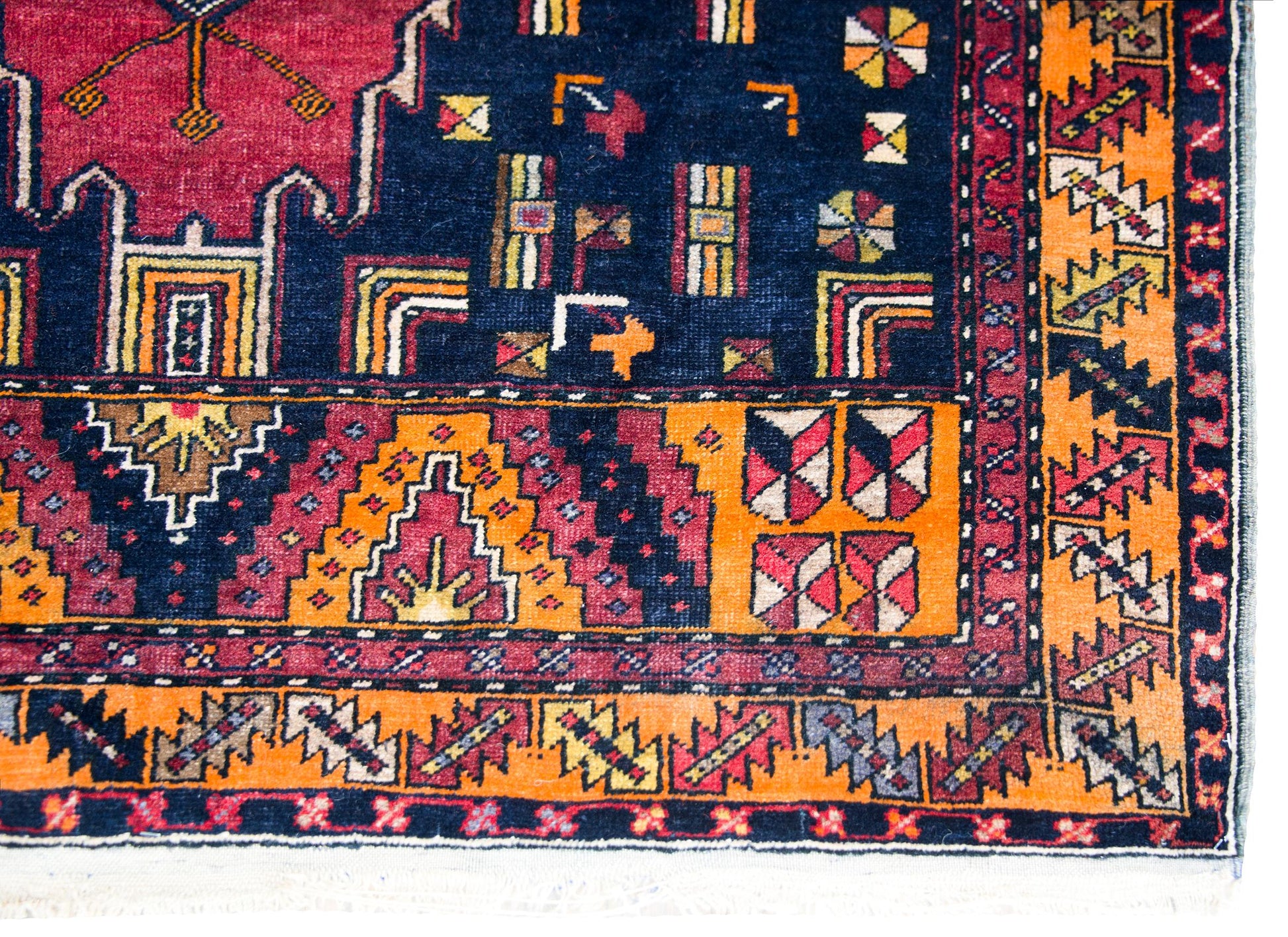 Vintage Afghani Baluch Rug For Sale
