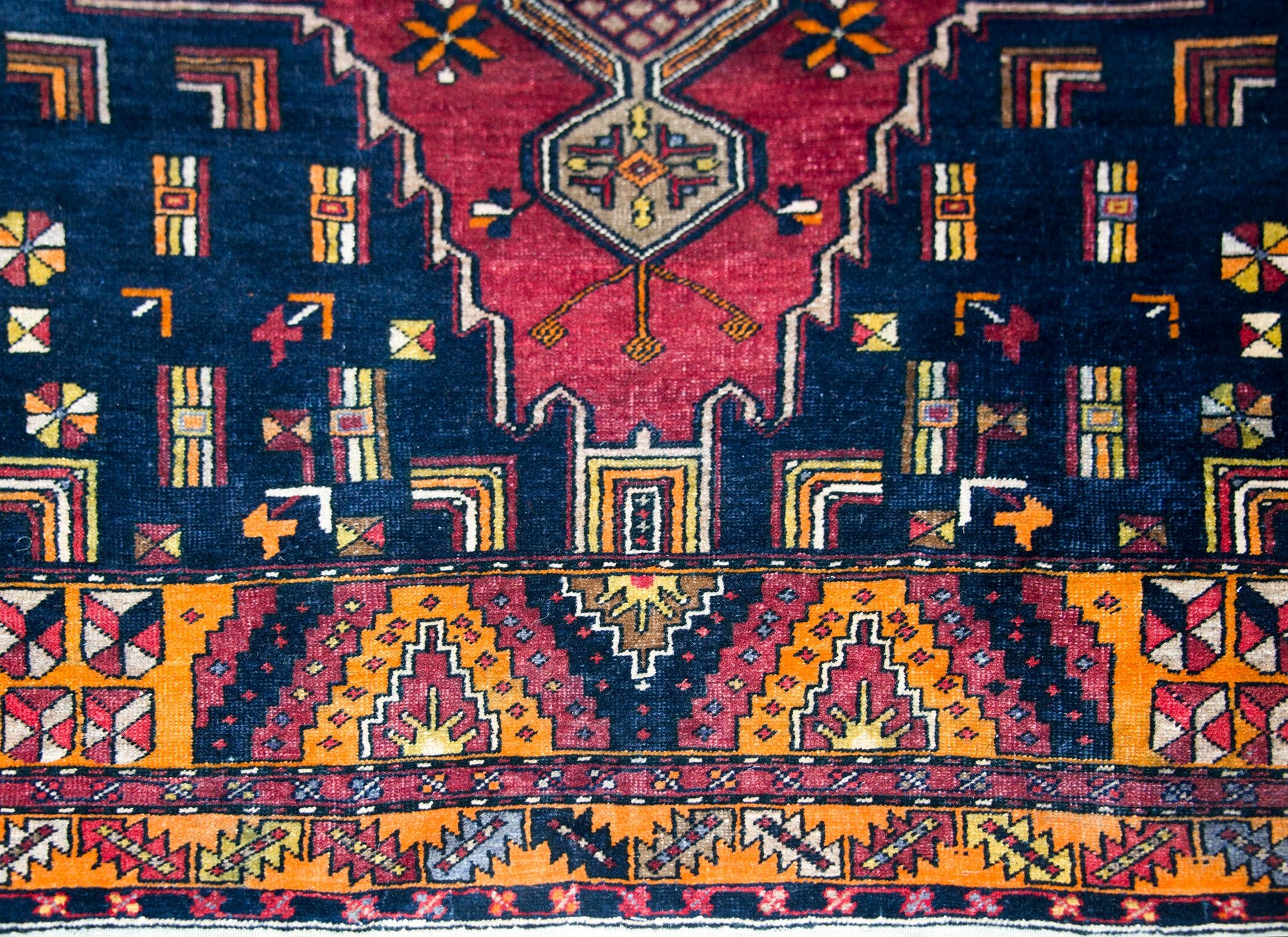 Vintage Afghani Baluch Rug For Sale