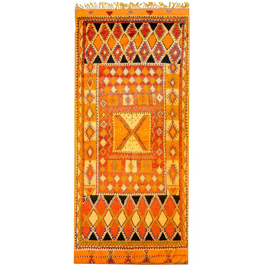 Vintage Moroccan Runner For Sale