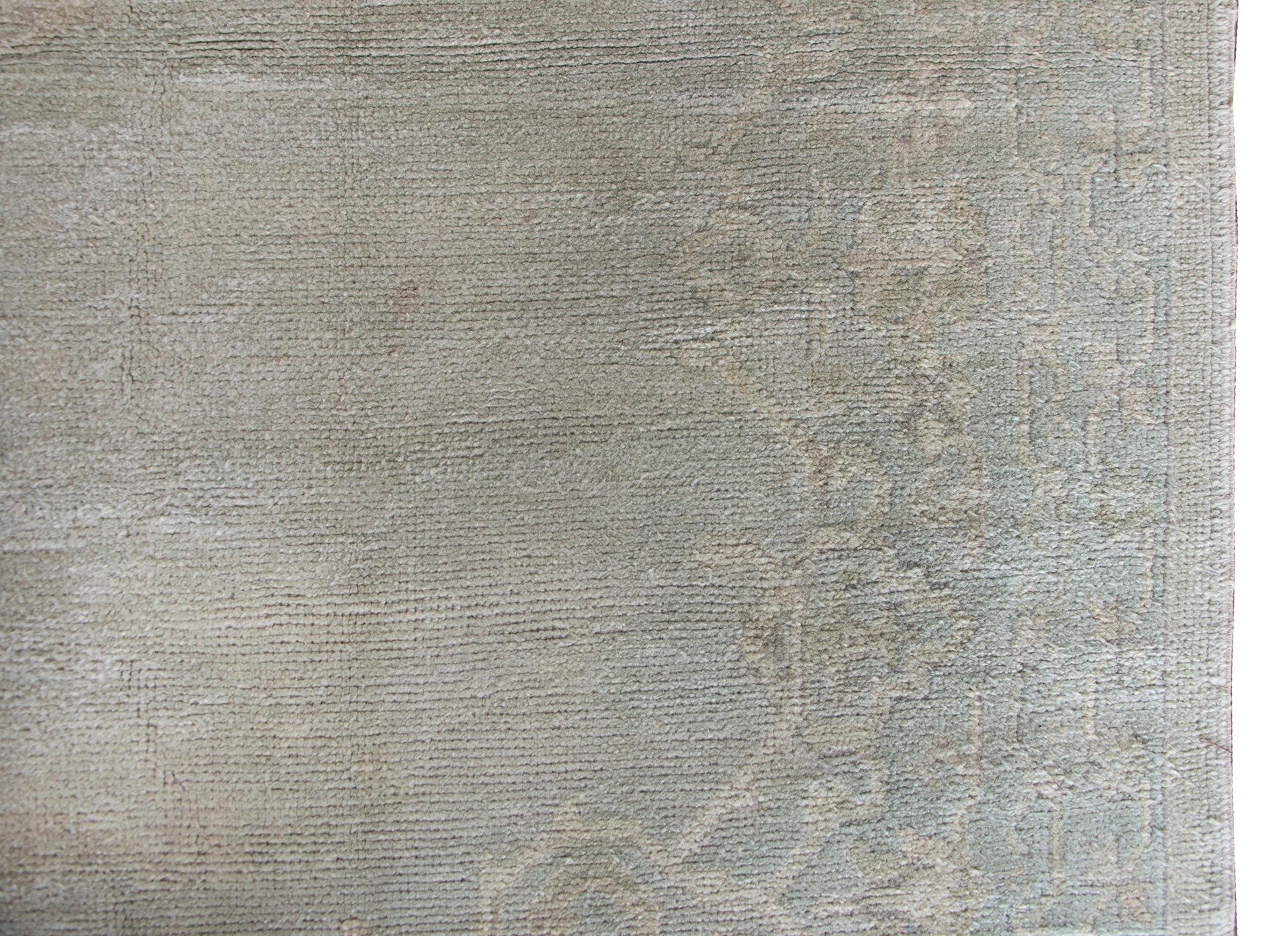 Mid-20th Century Turkish Oushak Rug For Sale