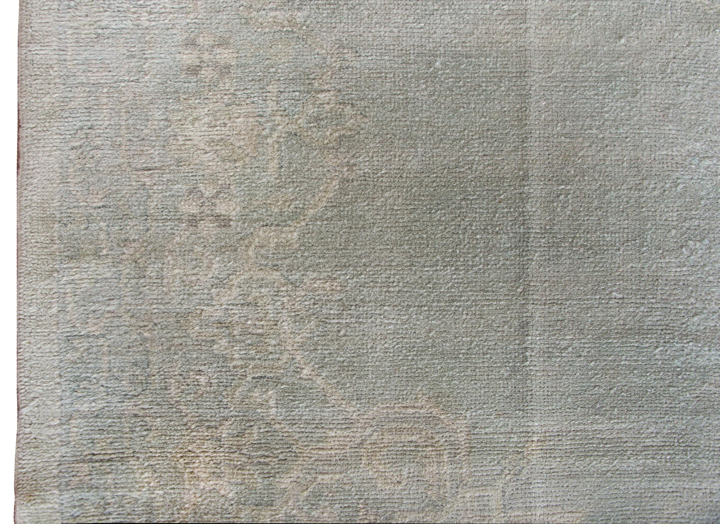 Mid-20th Century Turkish Oushak Rug For Sale
