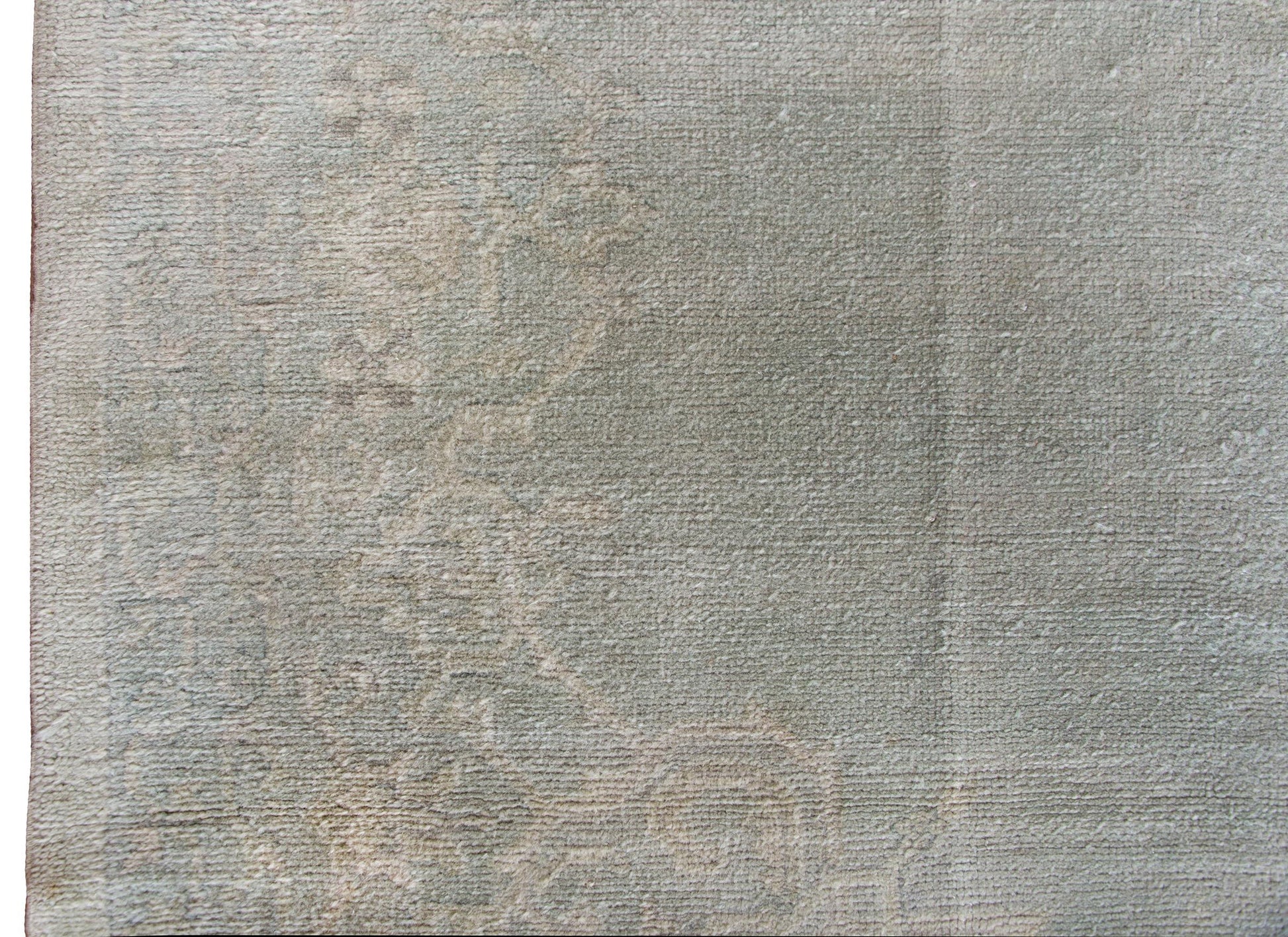 Mid-20th Century Turkish Oushak Rug For Sale