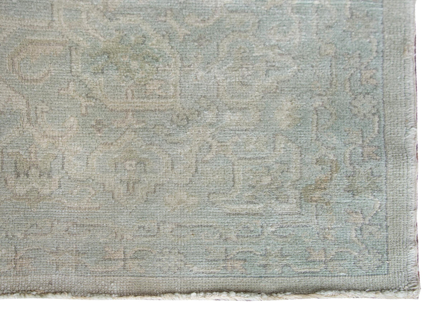 Mid-20th Century Turkish Oushak Rug For Sale
