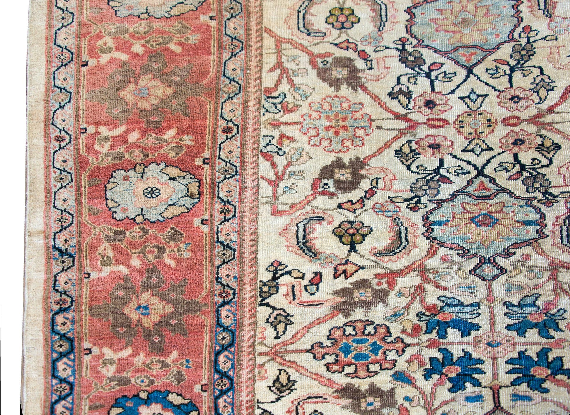 Early 20th Century Persian Sultanabad Rug For Sale