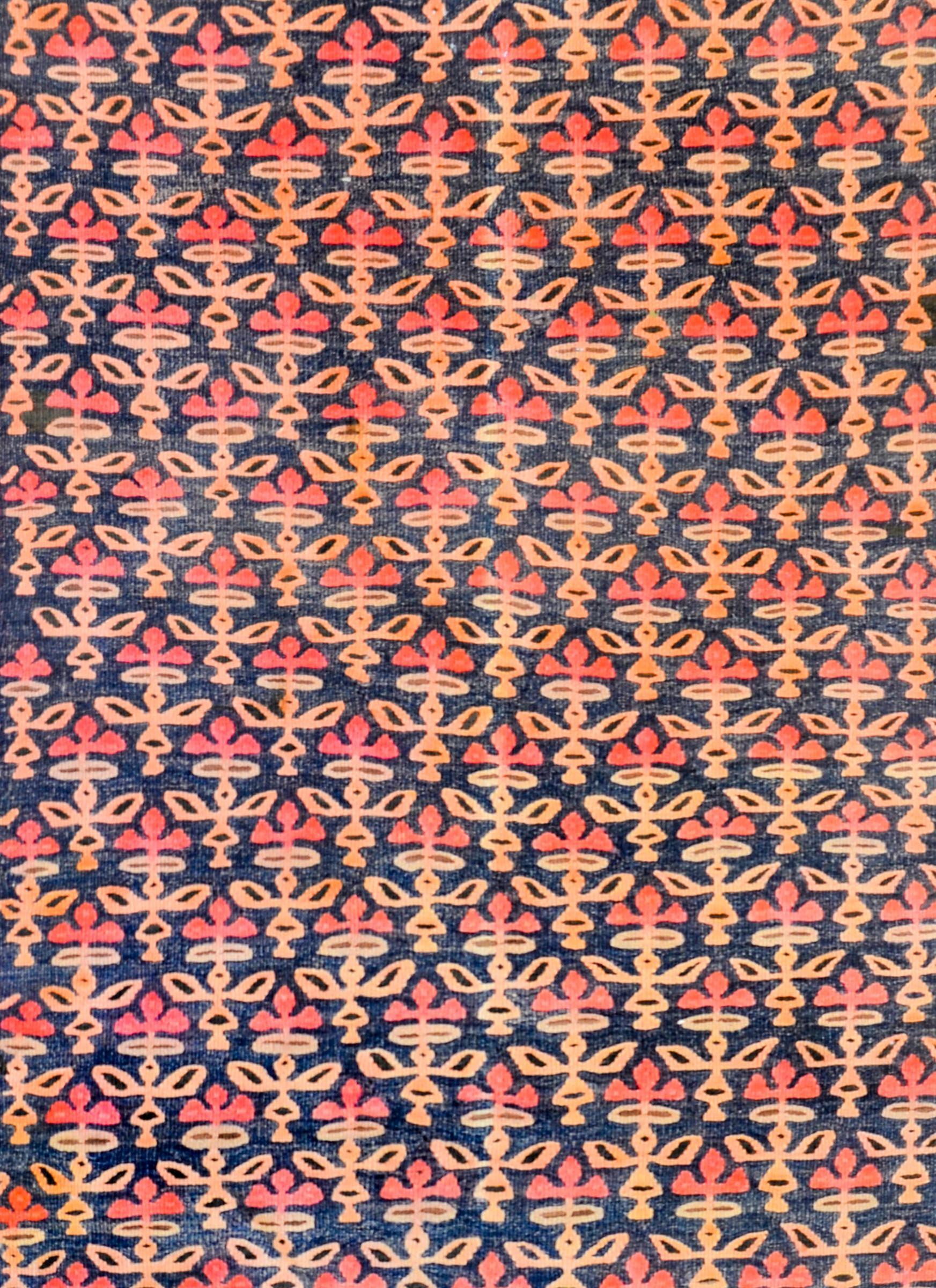 Gorgeous Early 20th Century Kurdish Kilim Rug For Sale