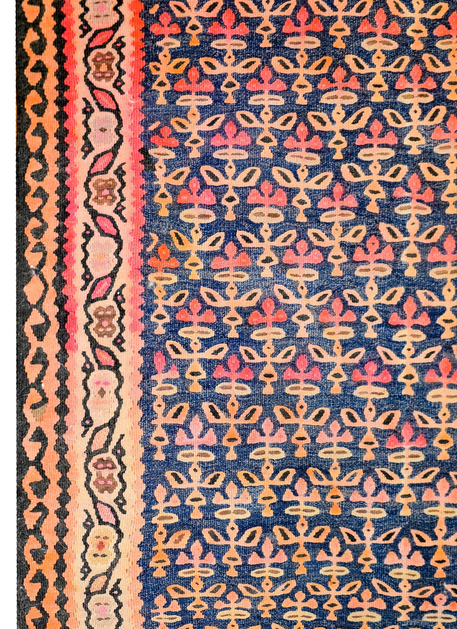 Gorgeous Early 20th Century Kurdish Kilim Rug For Sale