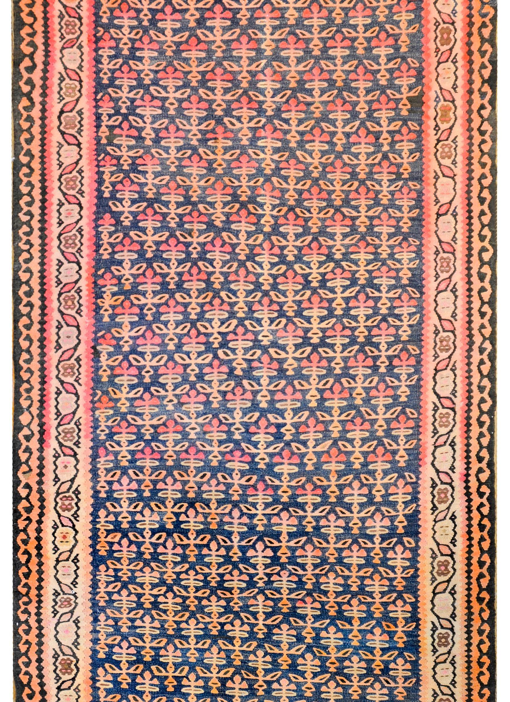 Gorgeous Early 20th Century Kurdish Kilim Rug For Sale