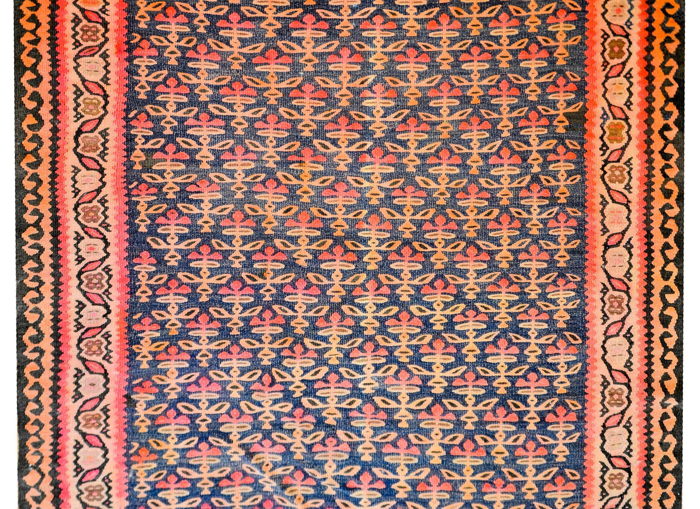 Gorgeous Early 20th Century Kurdish Kilim Rug For Sale