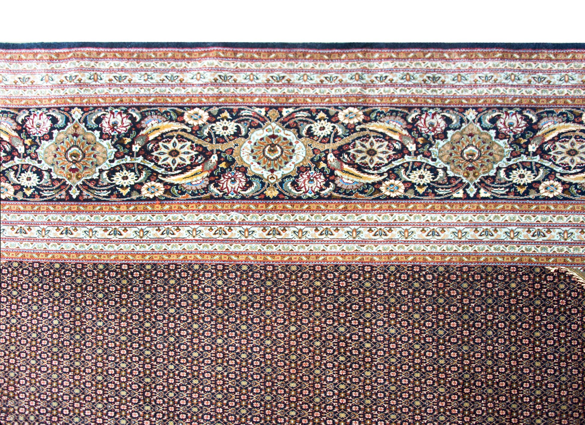 Vintage Persian Tabriz Rug For Sale