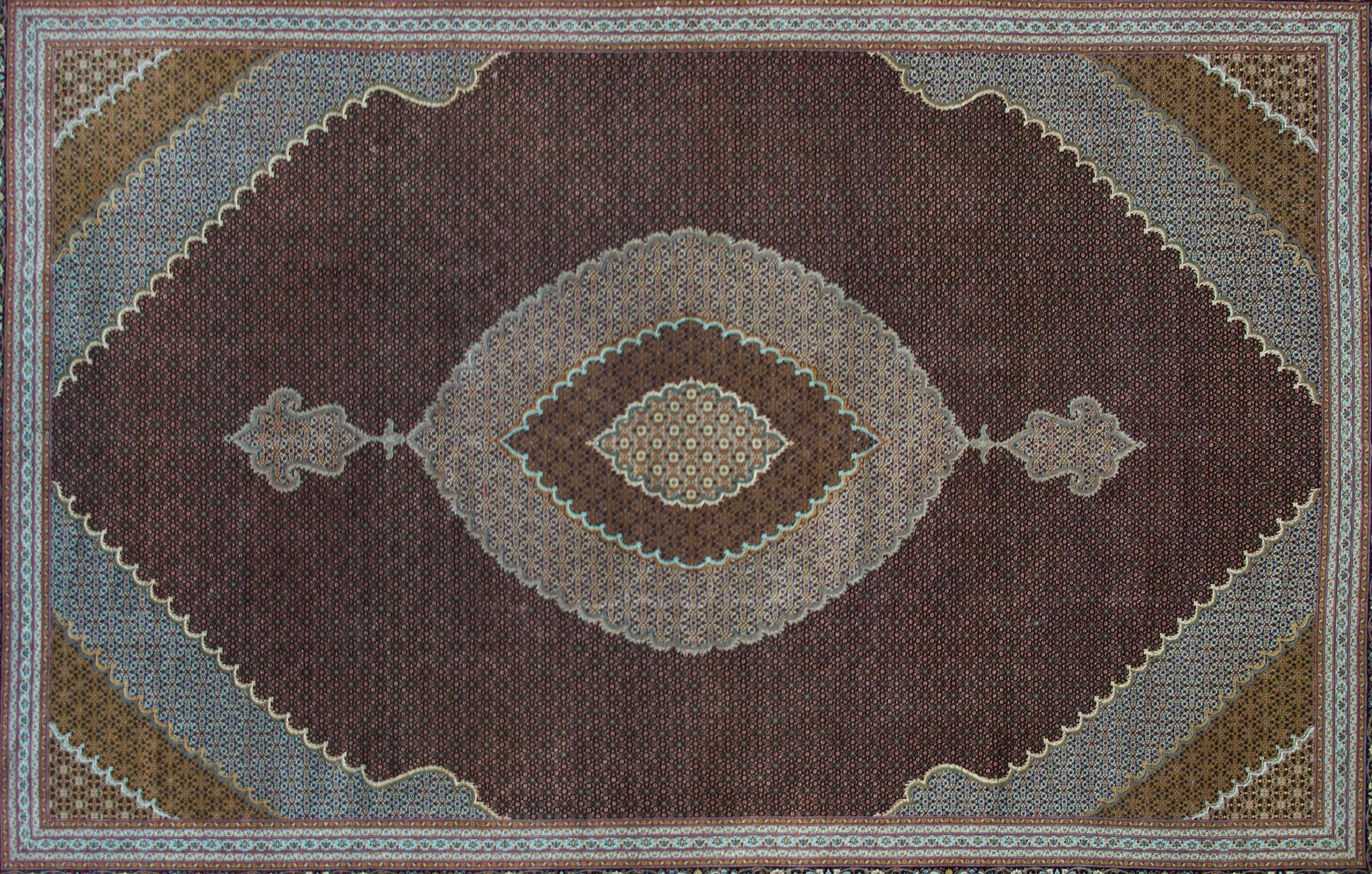 Vintage Persian Tabriz Rug For Sale