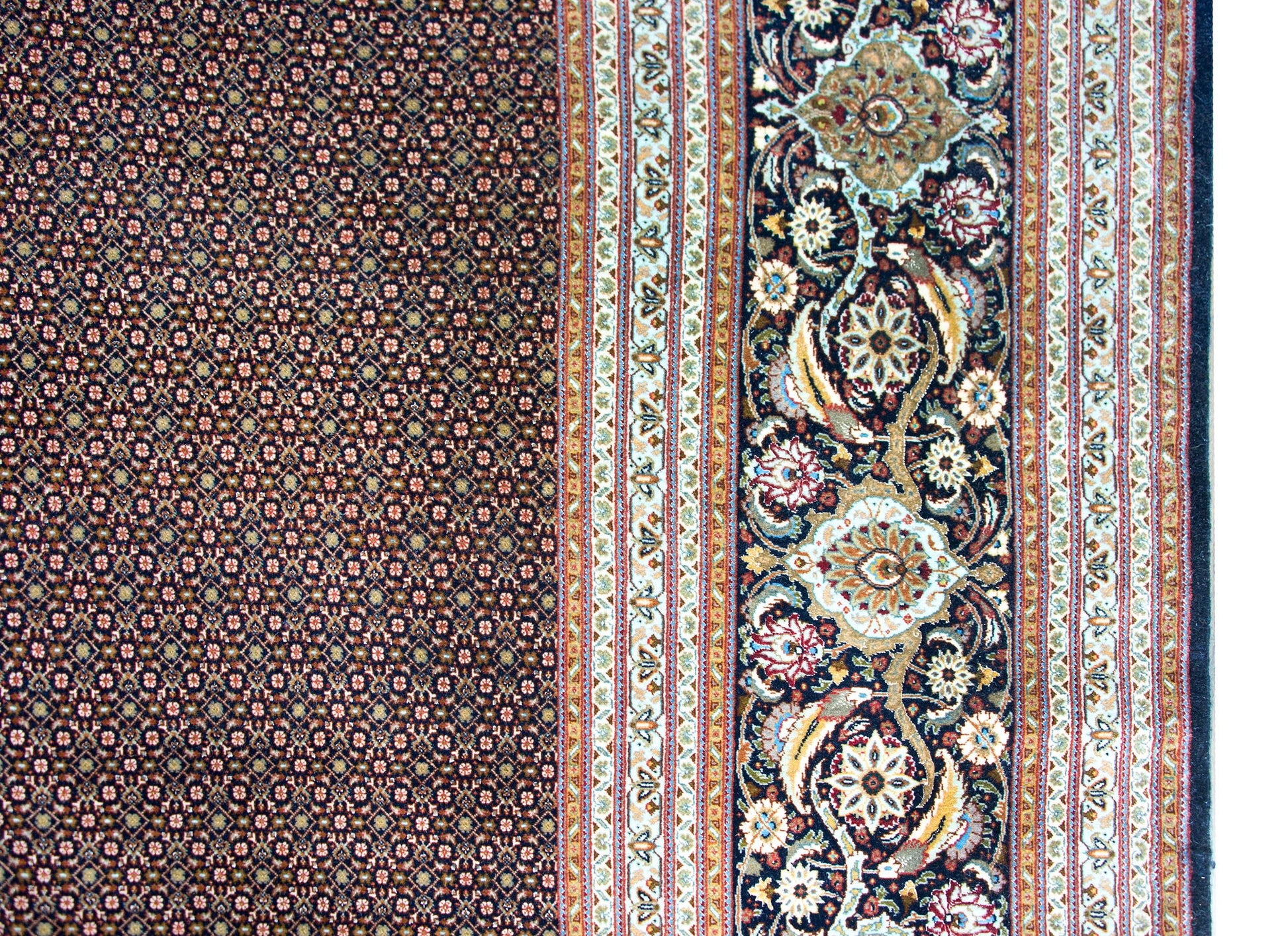 Vintage Persian Tabriz Rug For Sale