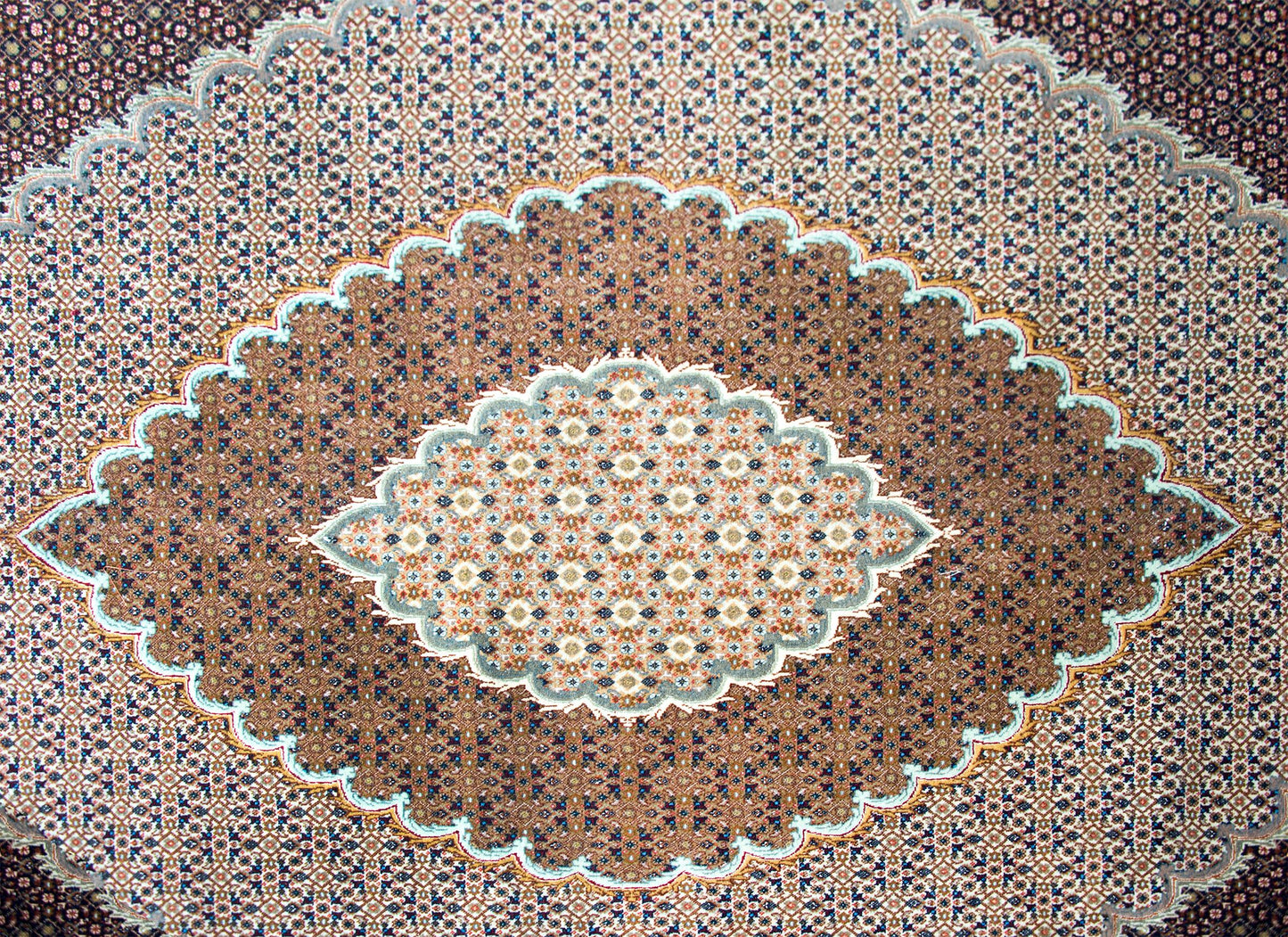 Vintage Persian Tabriz Rug For Sale