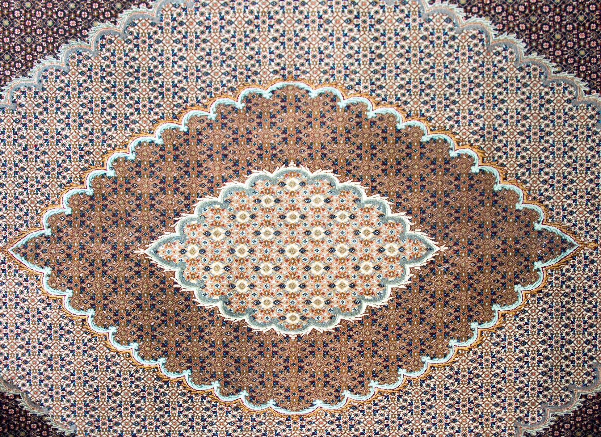 Vintage Persian Tabriz Rug For Sale
