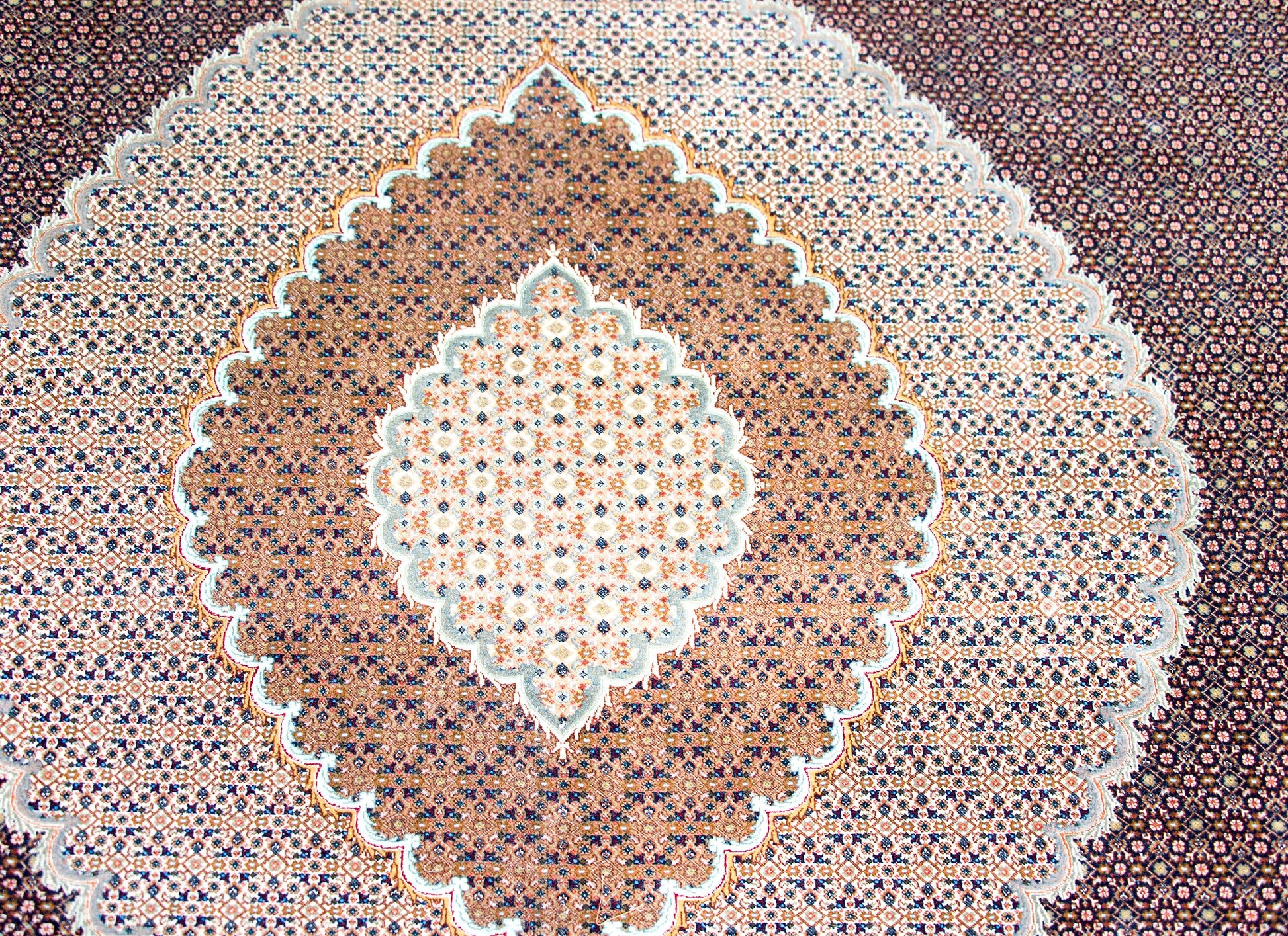Vintage Persian Tabriz Rug For Sale
