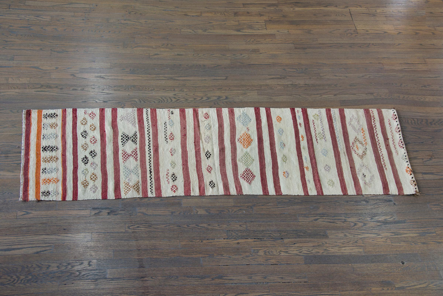 Vintage Turkish Konya Kilim Rug For Sale