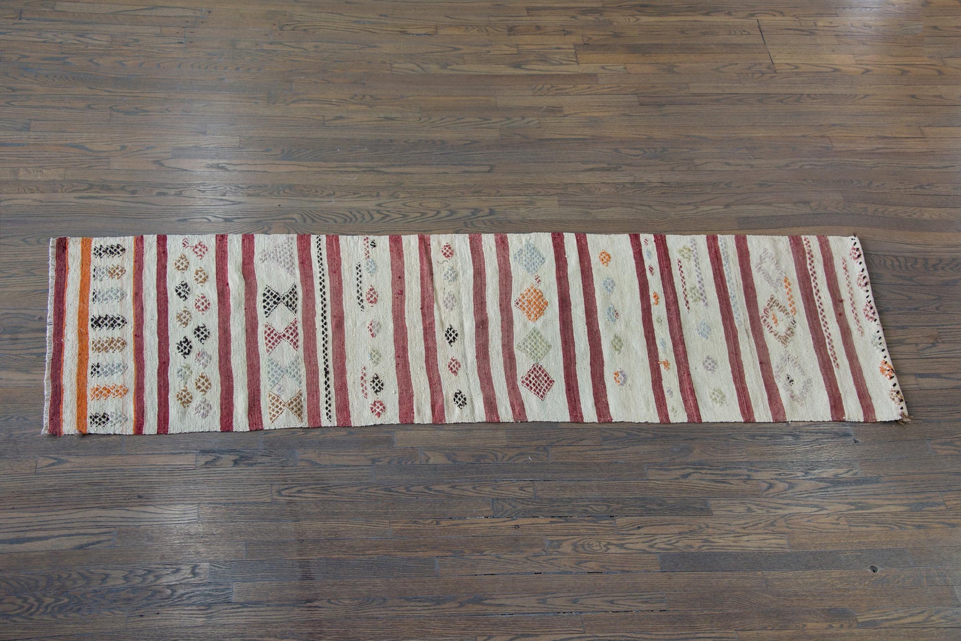 Vintage Turkish Konya Kilim Rug For Sale