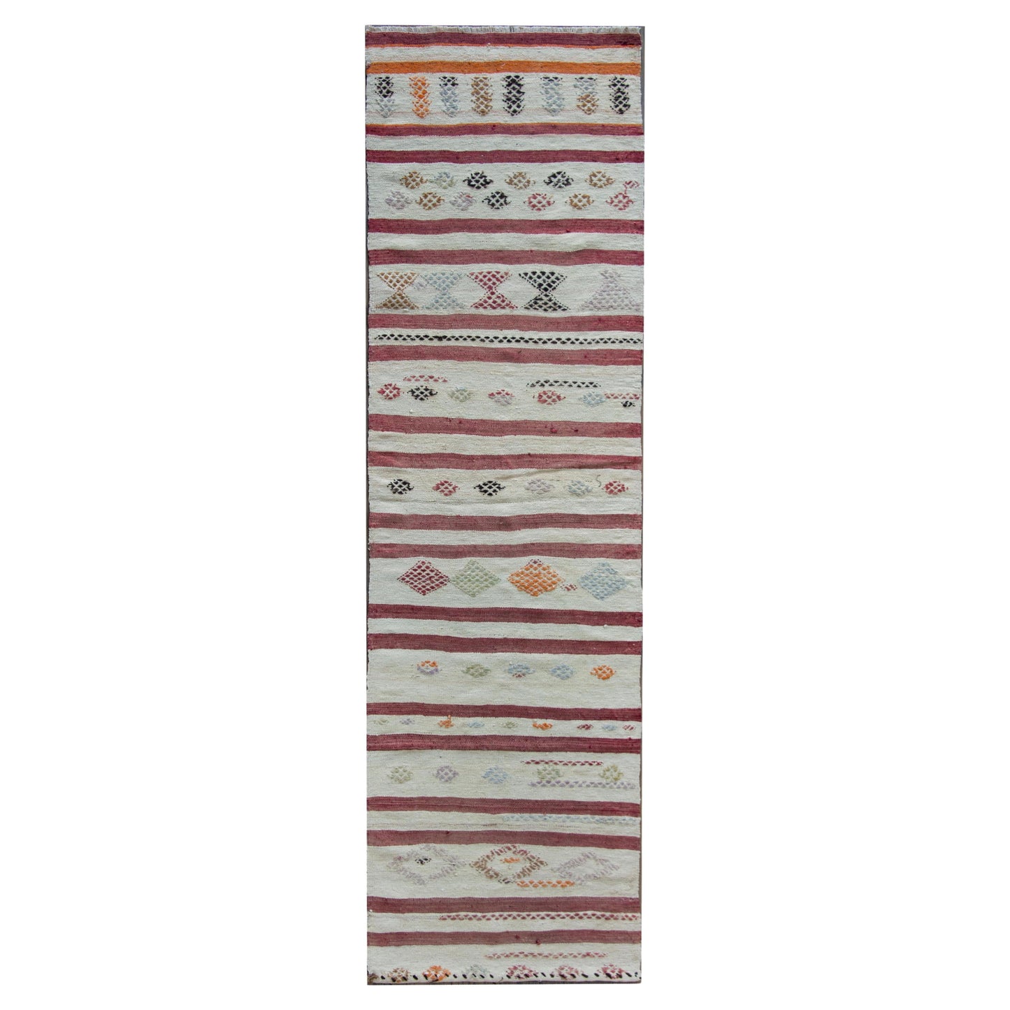 Vintage Turkish Konya Kilim Rug For Sale