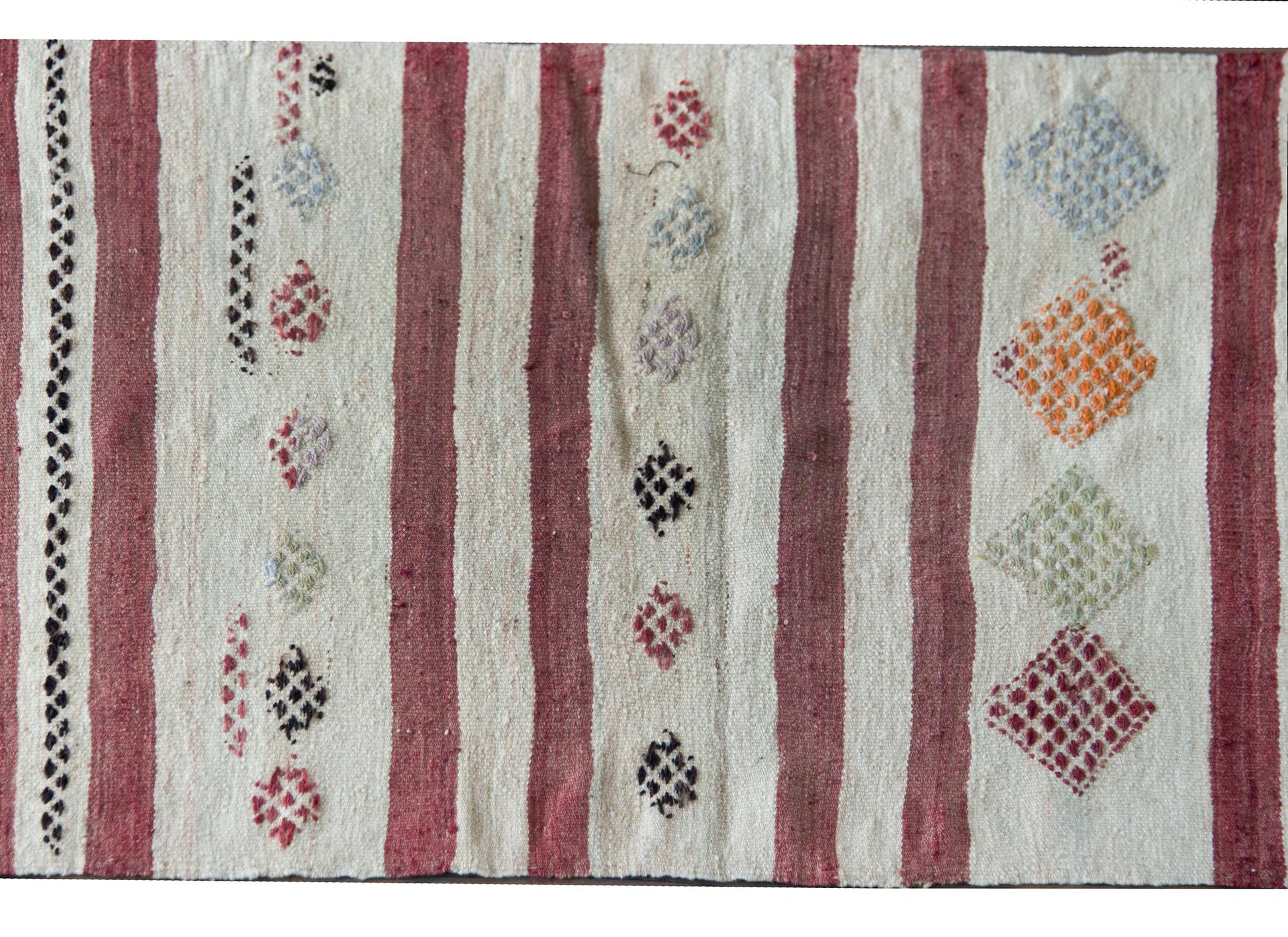 Vintage Turkish Konya Kilim Rug For Sale