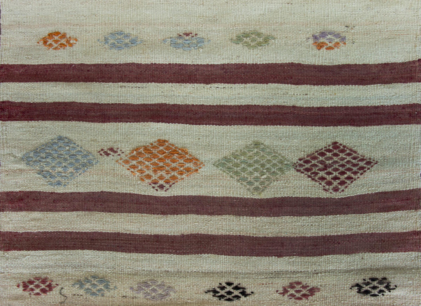 Vintage Turkish Konya Kilim Rug For Sale