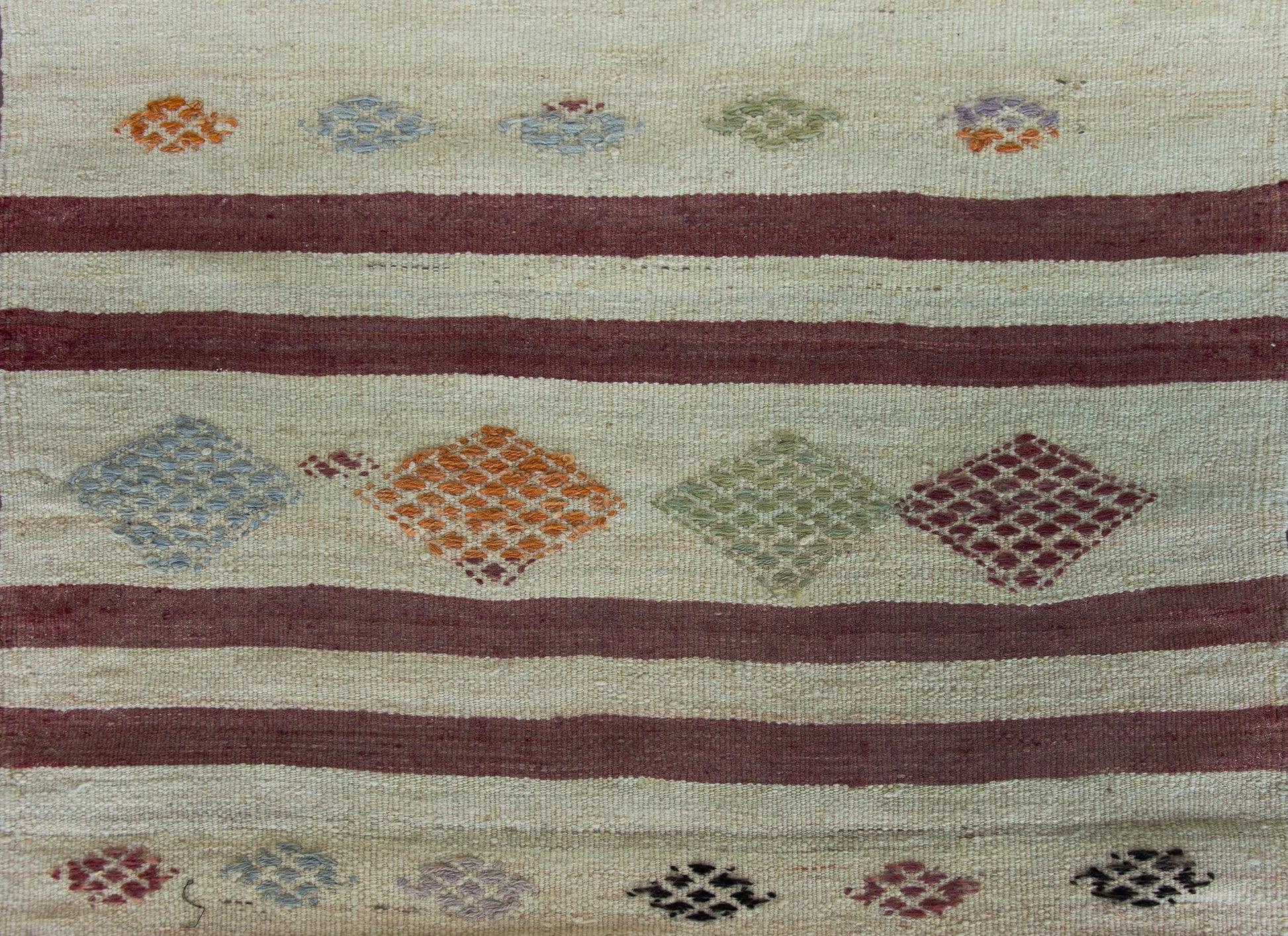 Vintage Turkish Konya Kilim Rug For Sale