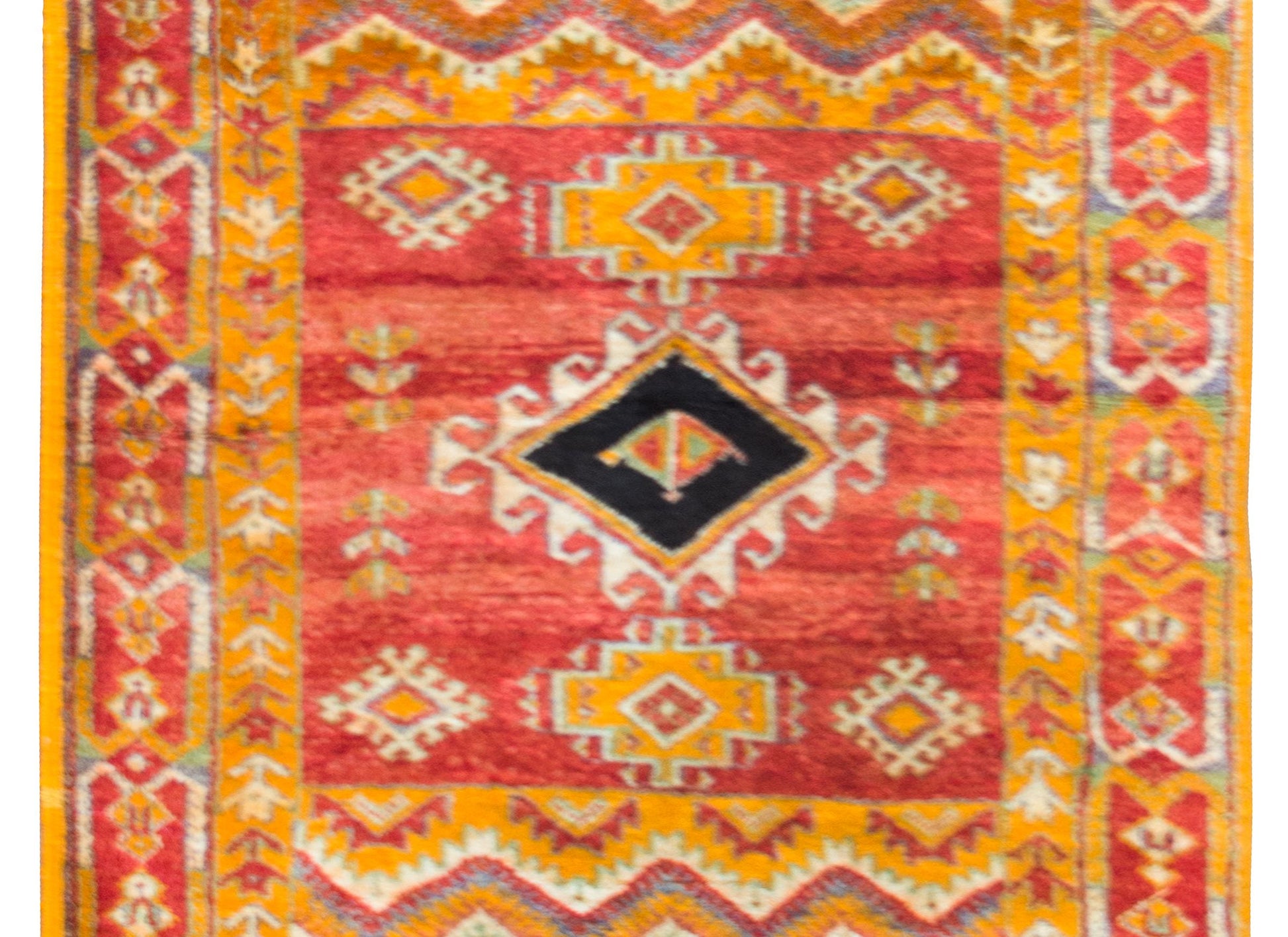 Vintage 20th Century Moroccan Rug For Sale