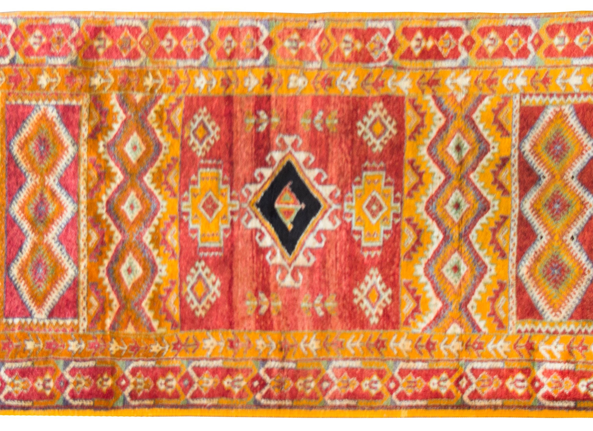 Vintage 20th Century Moroccan Rug For Sale