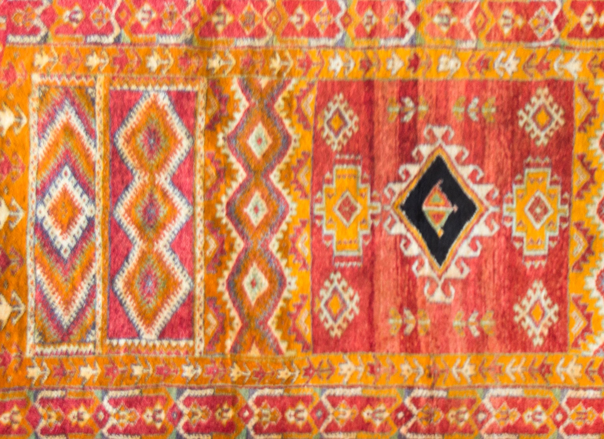 Vintage 20th Century Moroccan Rug For Sale