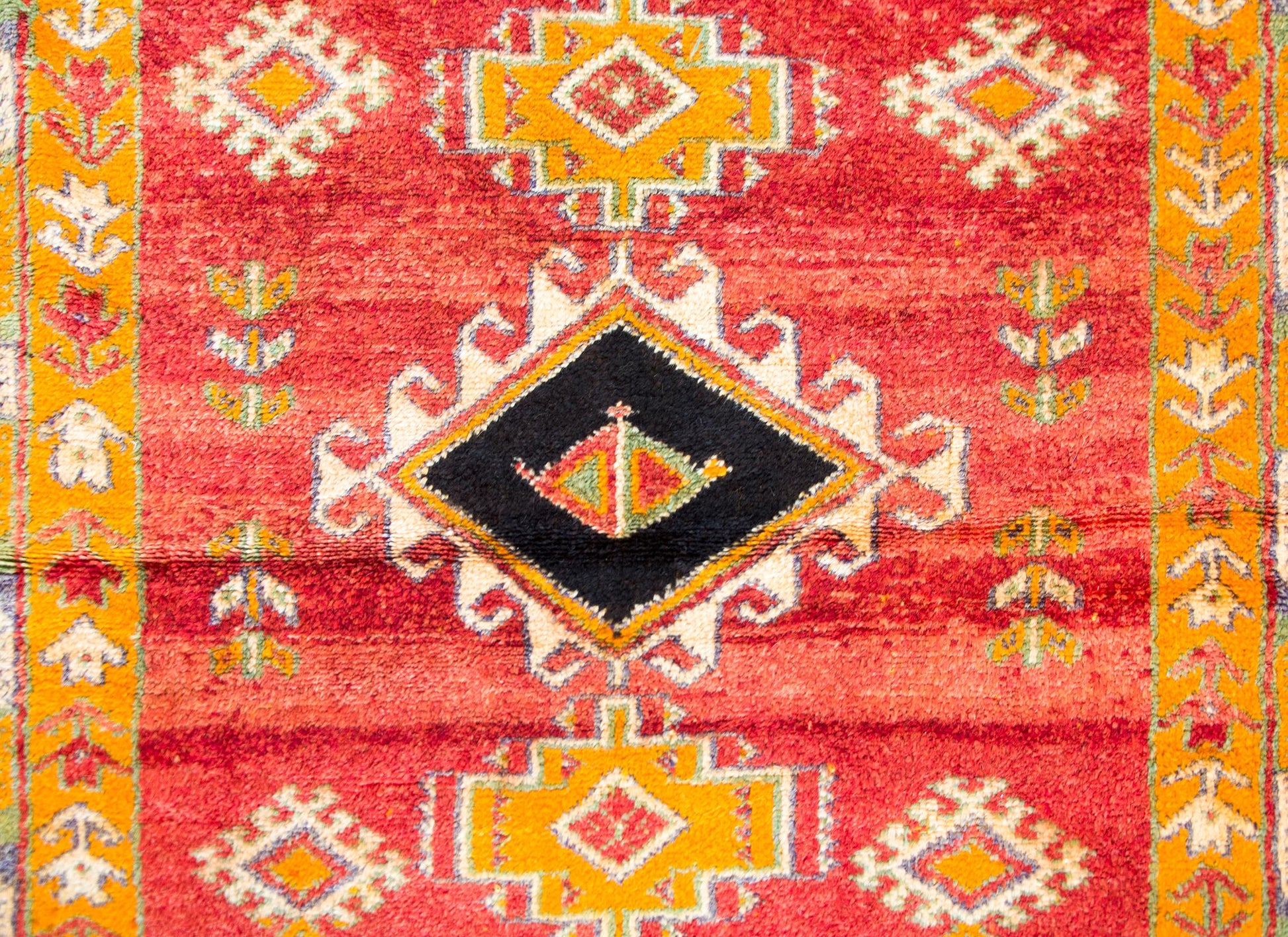 Vintage 20th Century Moroccan Rug For Sale