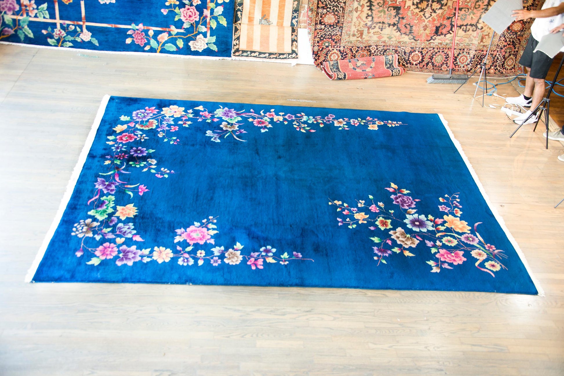 Chinese Art Deco Rug For Sale